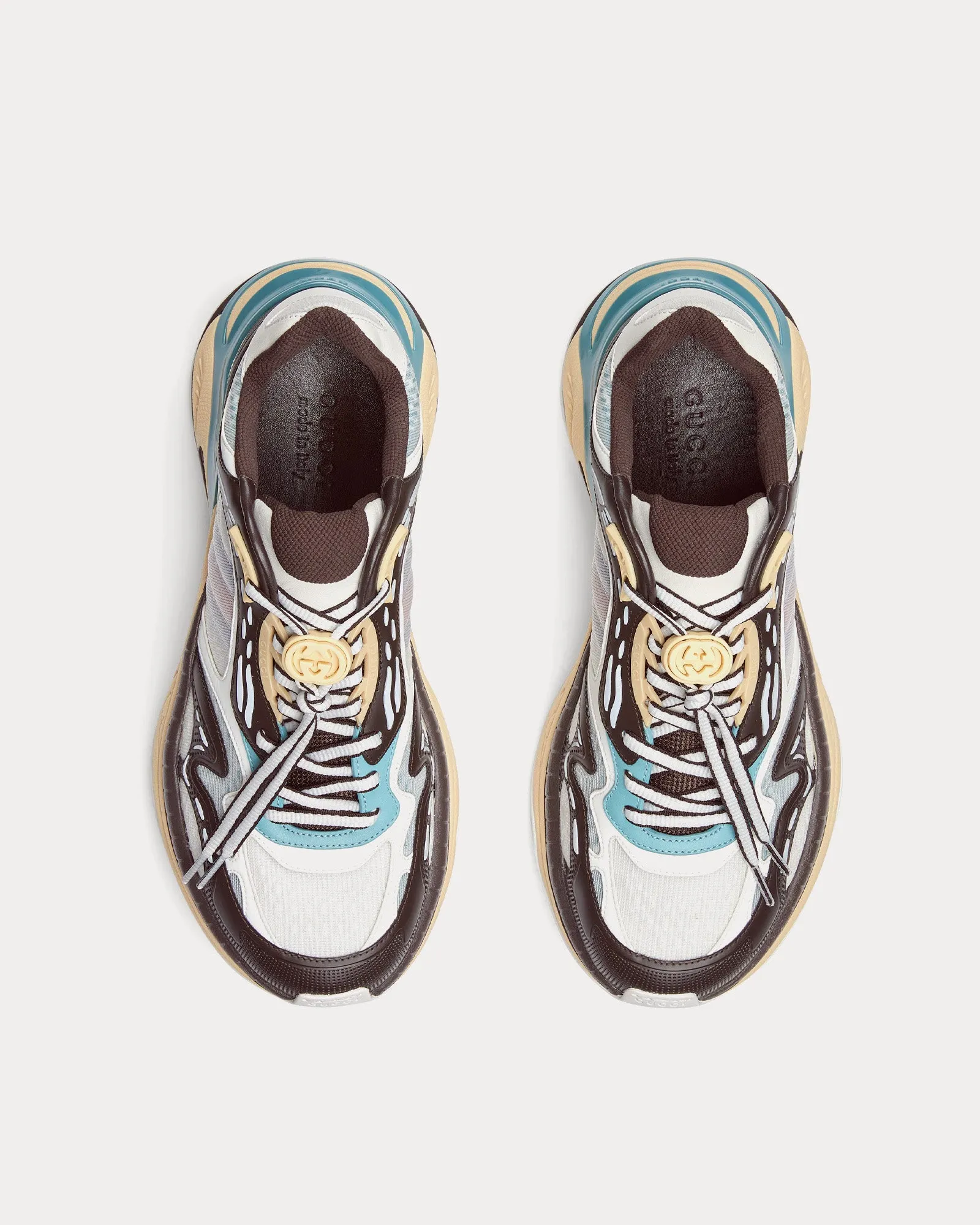 2.0 Mesh & Leather Grey Low Top Sneakers