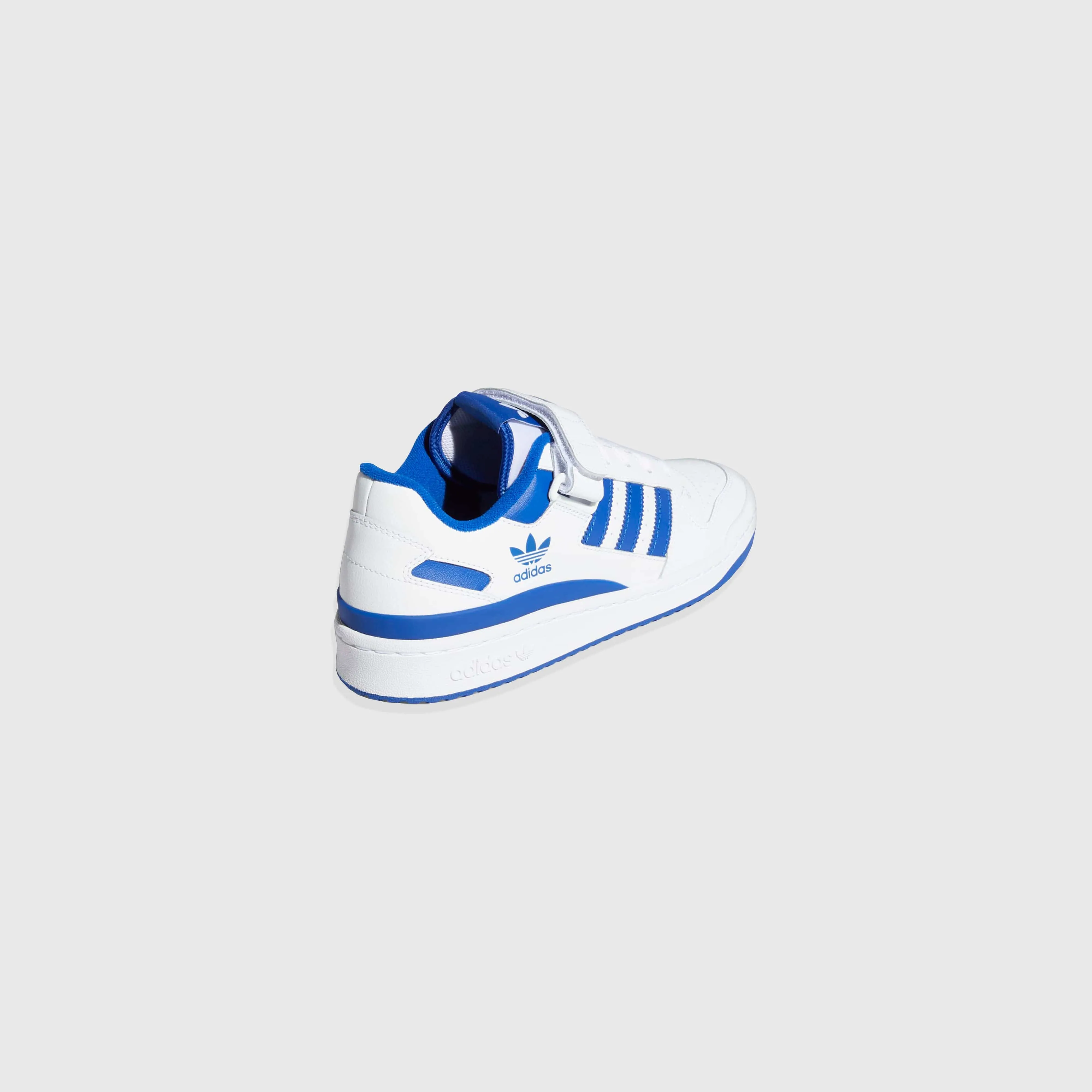 Adidas Forum Low - Feather White / Feather White / Royal Blue