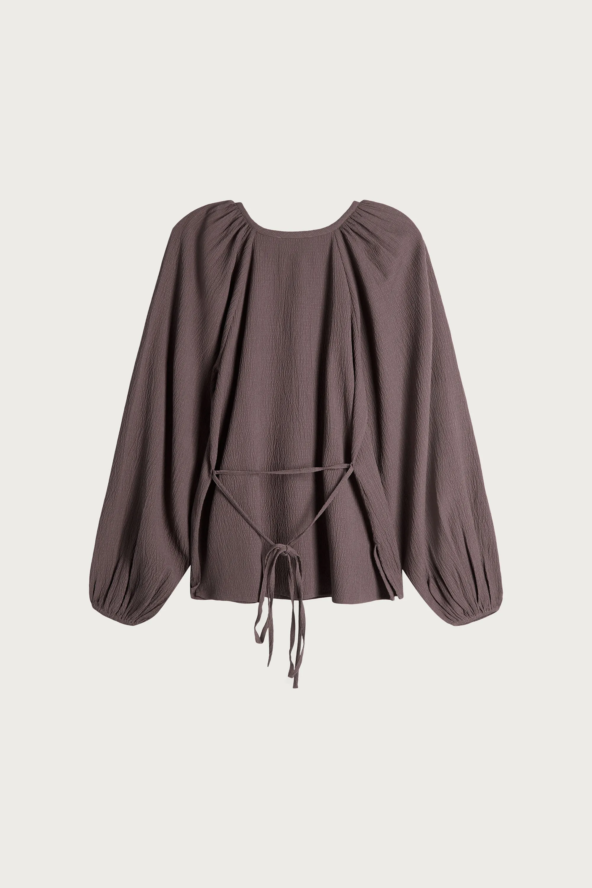 BALLOON SLEEVE TOP