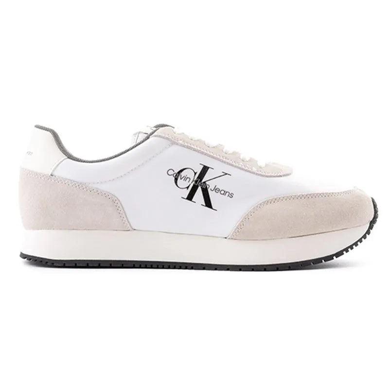 CALVIN KLEIN RETRO RUNNER LACE UP SNEAKER CKM28