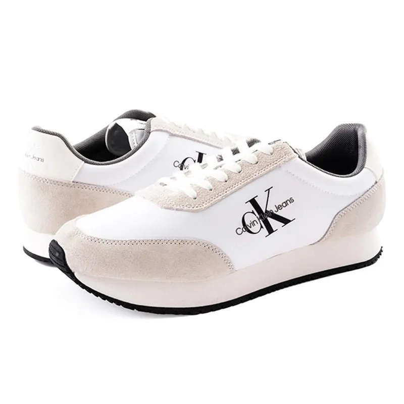 CALVIN KLEIN RETRO RUNNER LACE UP SNEAKER CKM28