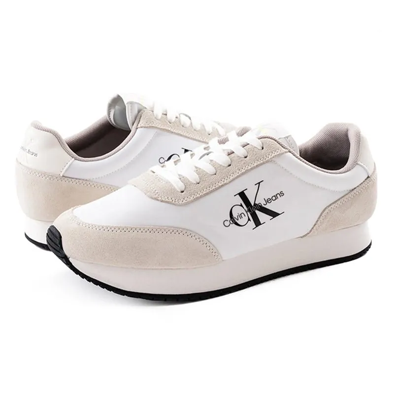 CALVIN KLEIN RETRO RUNNER LACE UP SNEAKER CKM31