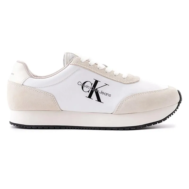 CALVIN KLEIN RETRO RUNNER LACE UP SNEAKER CKM31