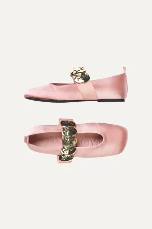 Ergo Stone Strap Ballerina - Pink Nectar
