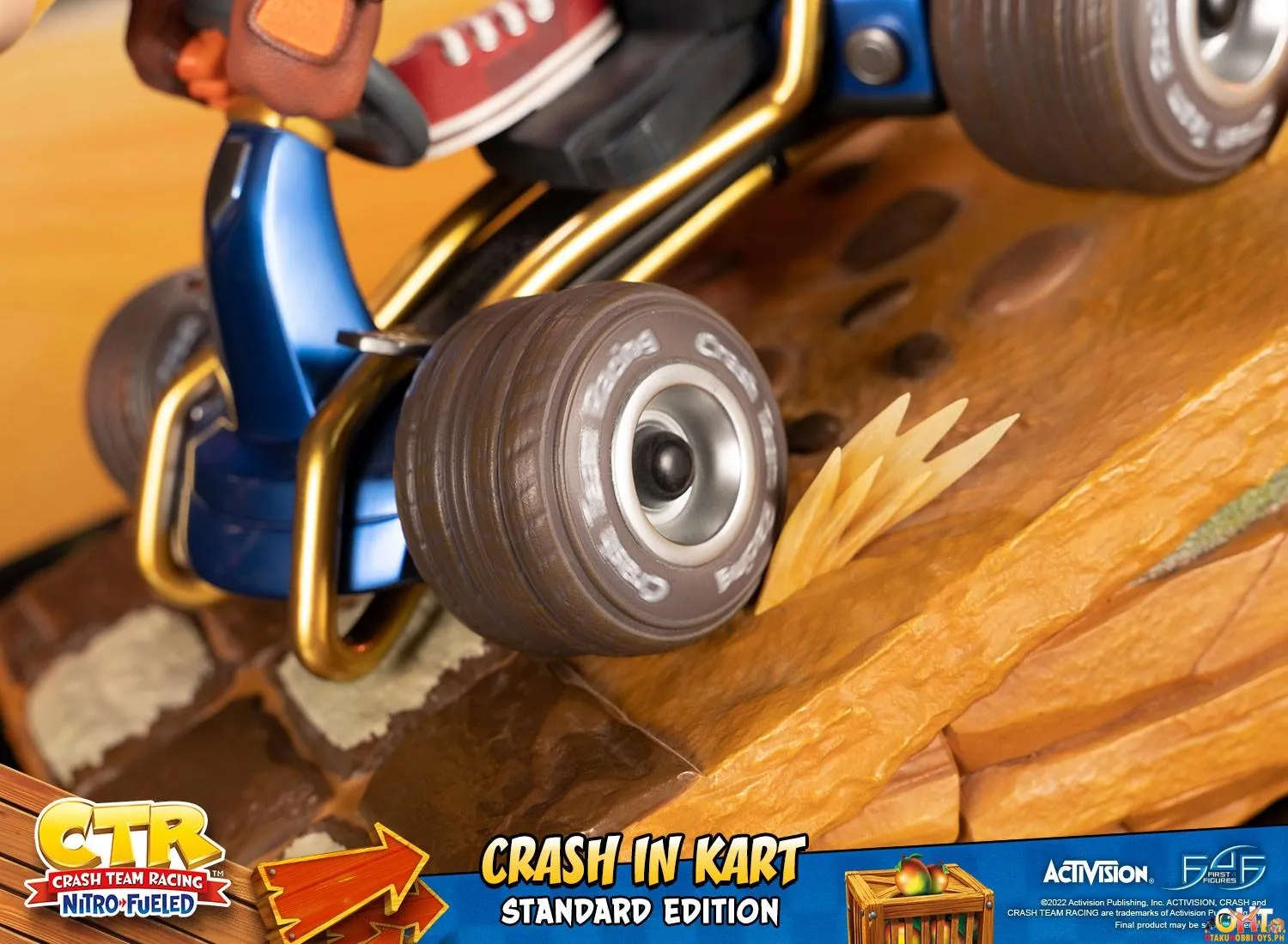 First4Figures Crash Team Racing™ Nitro-Fueled - Crash in Kart [Standard Edition]
