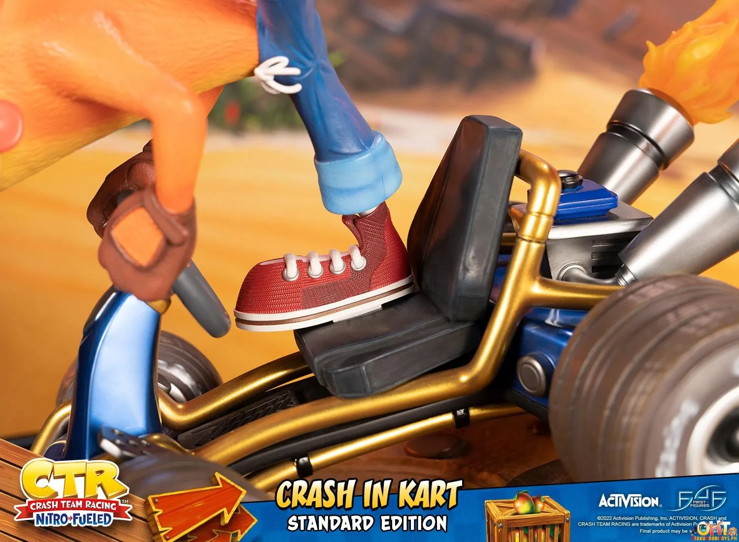 First4Figures Crash Team Racing™ Nitro-Fueled - Crash in Kart [Standard Edition]