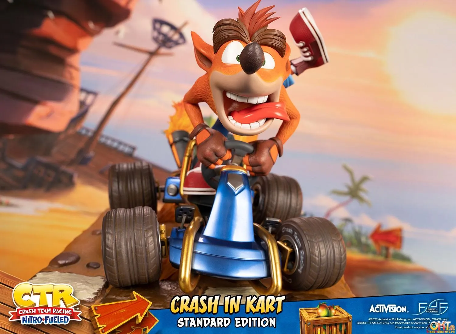 First4Figures Crash Team Racing™ Nitro-Fueled - Crash in Kart [Standard Edition]