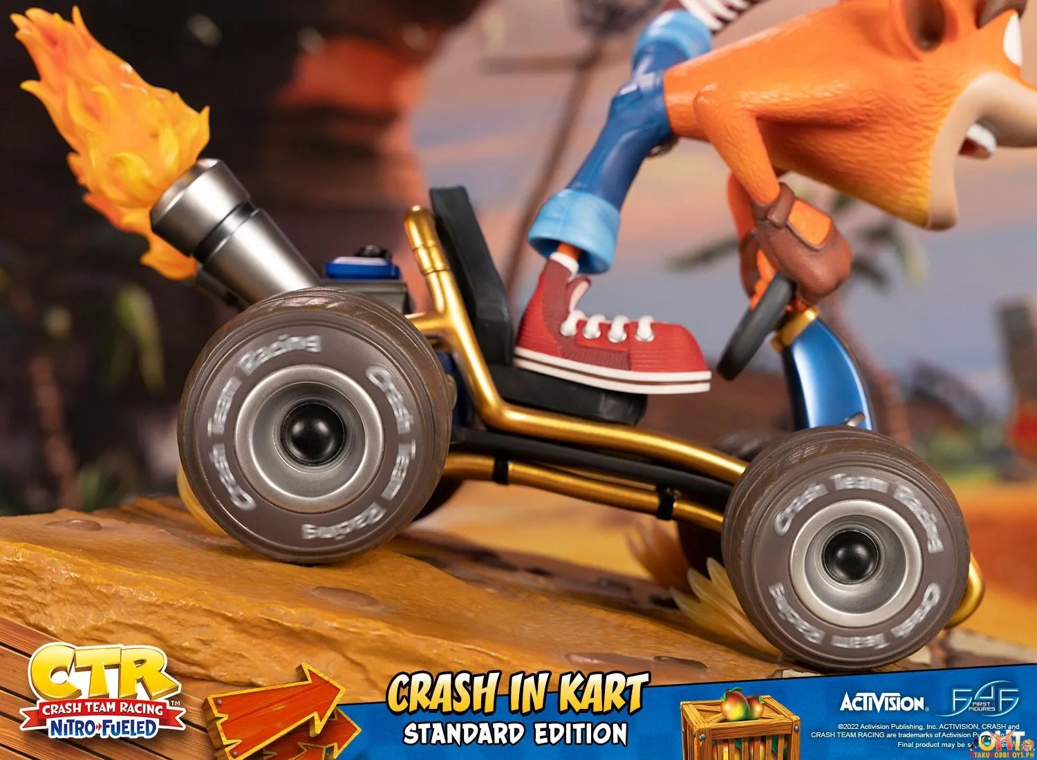 First4Figures Crash Team Racing™ Nitro-Fueled - Crash in Kart [Standard Edition]