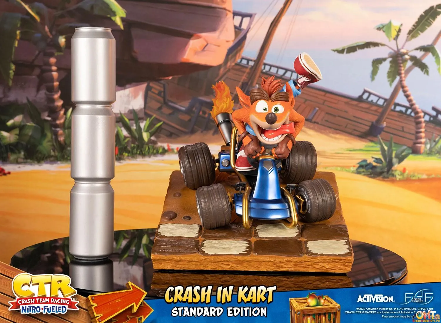First4Figures Crash Team Racing™ Nitro-Fueled - Crash in Kart [Standard Edition]
