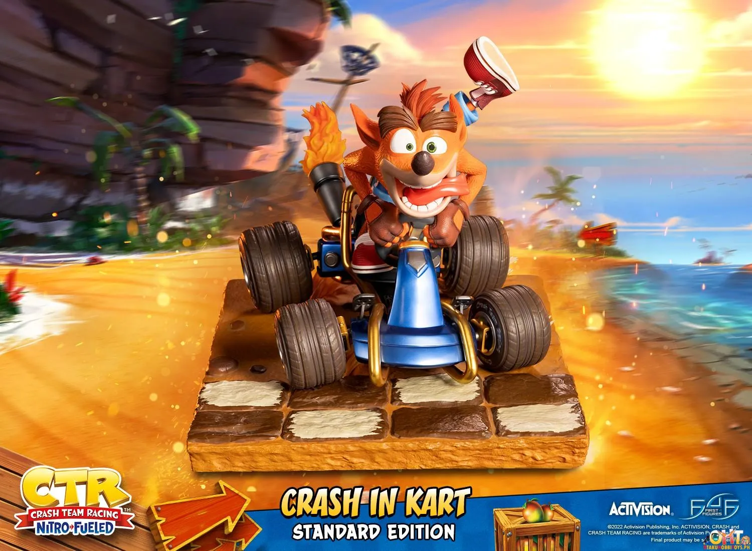First4Figures Crash Team Racing™ Nitro-Fueled - Crash in Kart [Standard Edition]