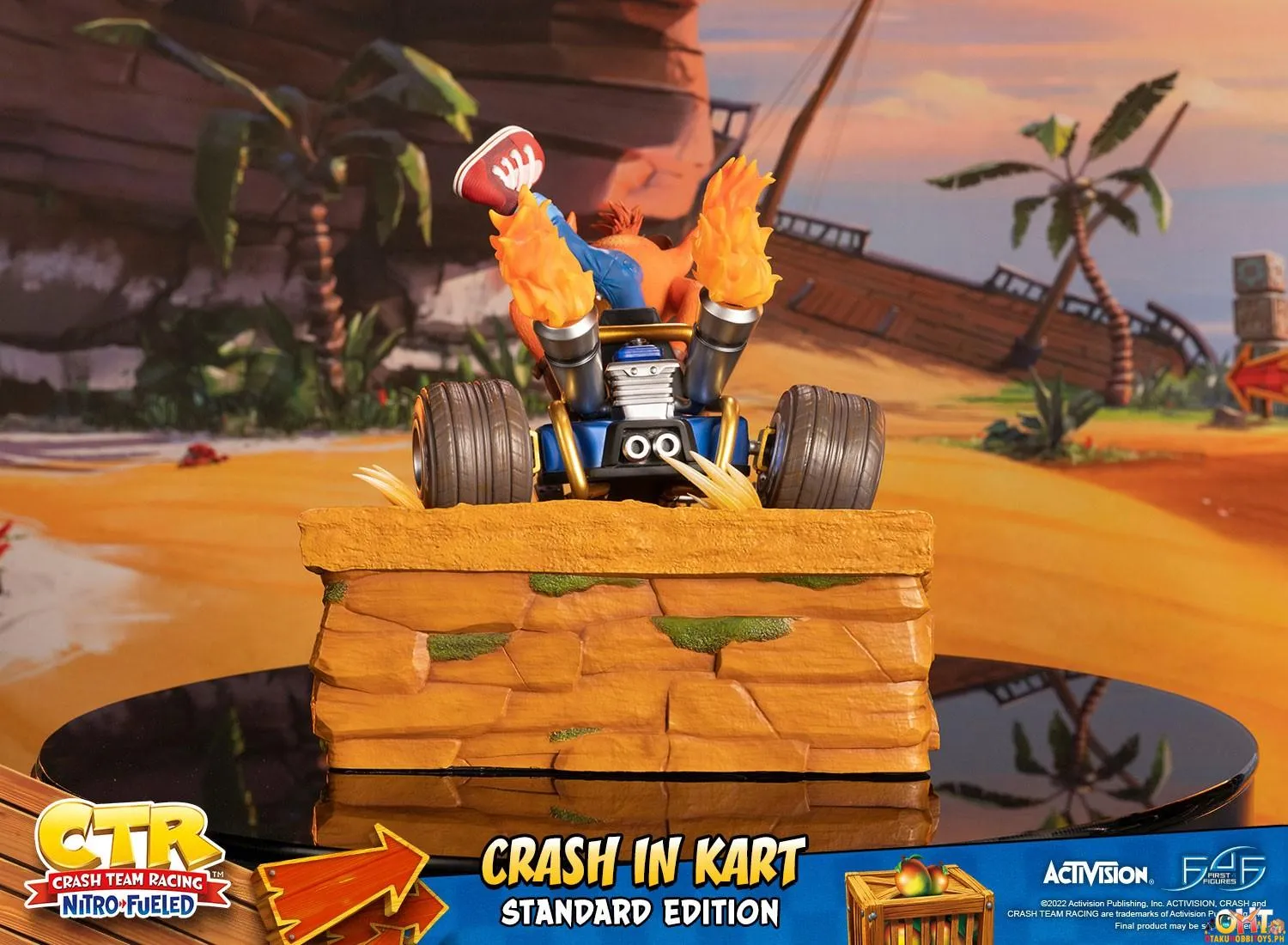 First4Figures Crash Team Racing™ Nitro-Fueled - Crash in Kart [Standard Edition]