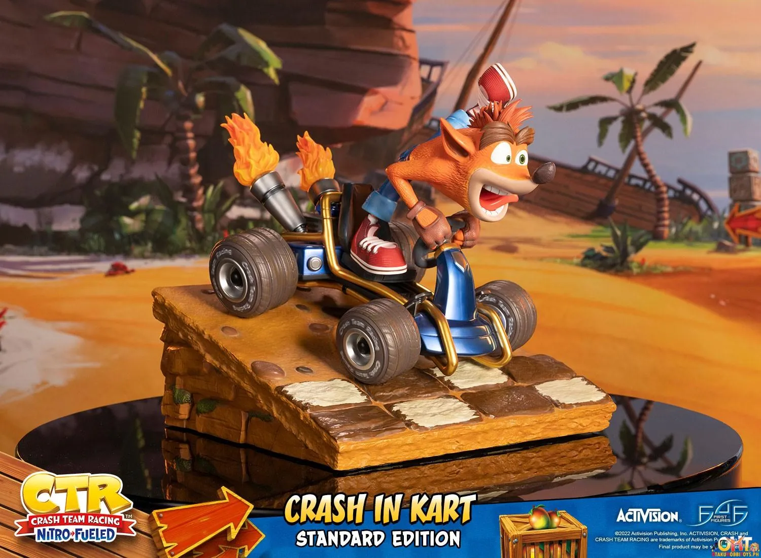 First4Figures Crash Team Racing™ Nitro-Fueled - Crash in Kart [Standard Edition]