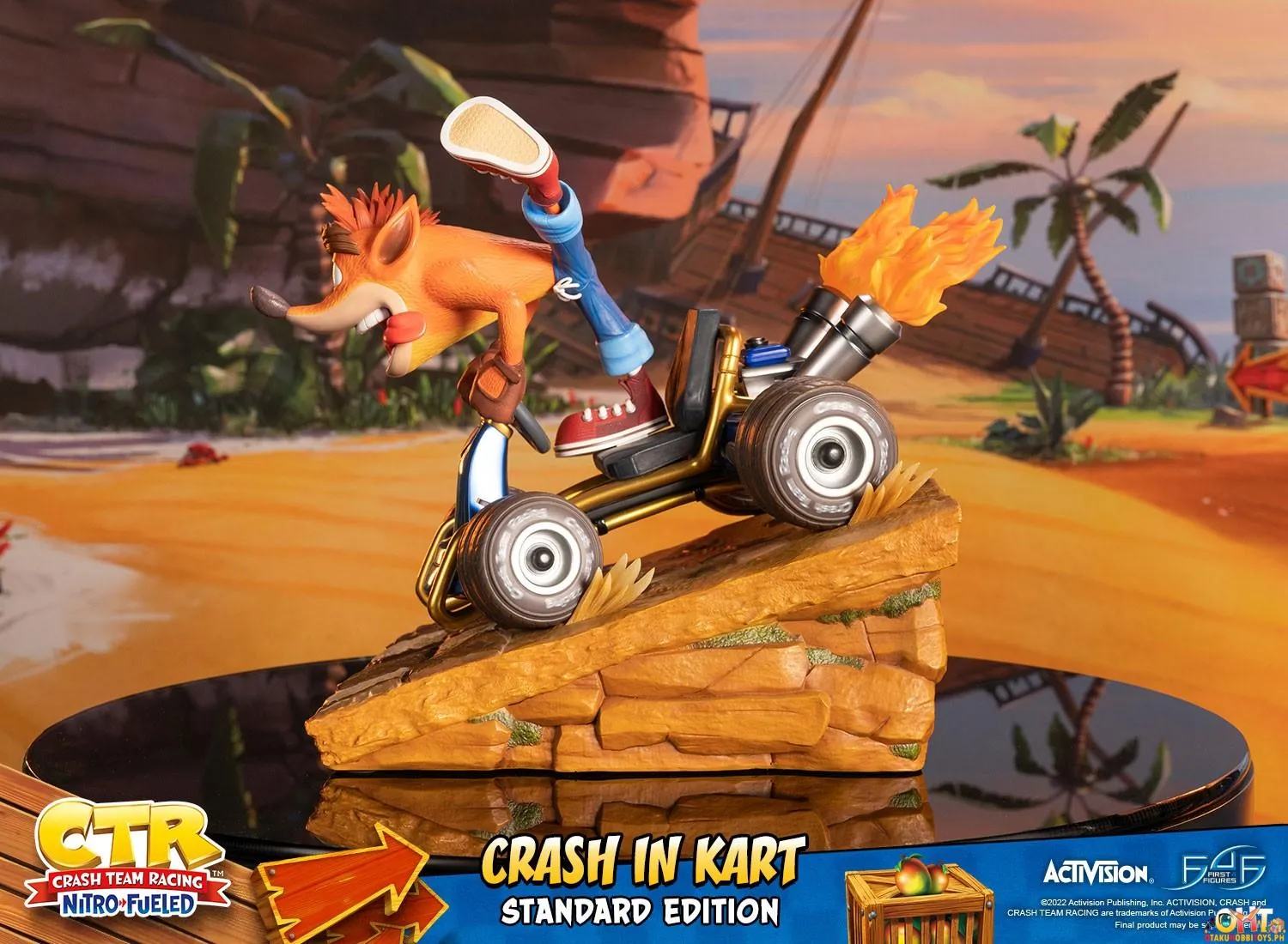 First4Figures Crash Team Racing™ Nitro-Fueled - Crash in Kart [Standard Edition]