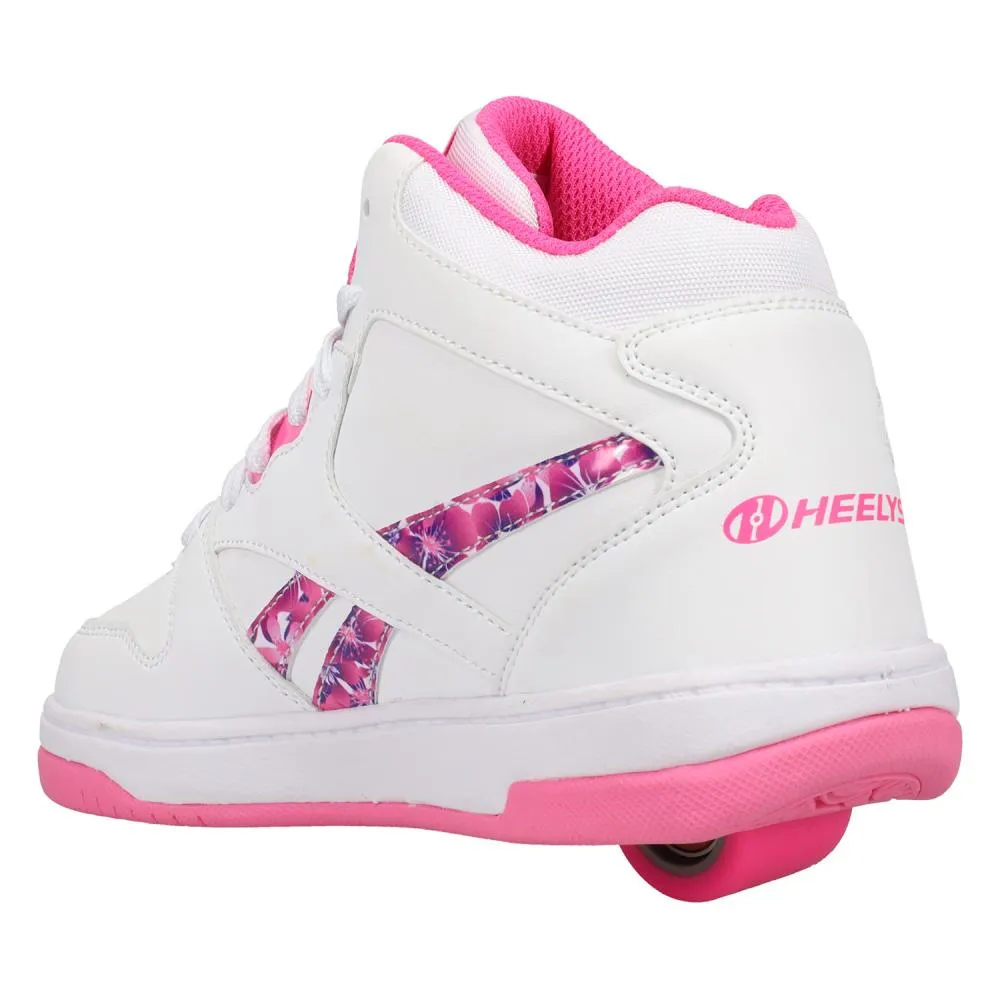 Heelys x Reebok BB 4500 Low White/Atomic Pink