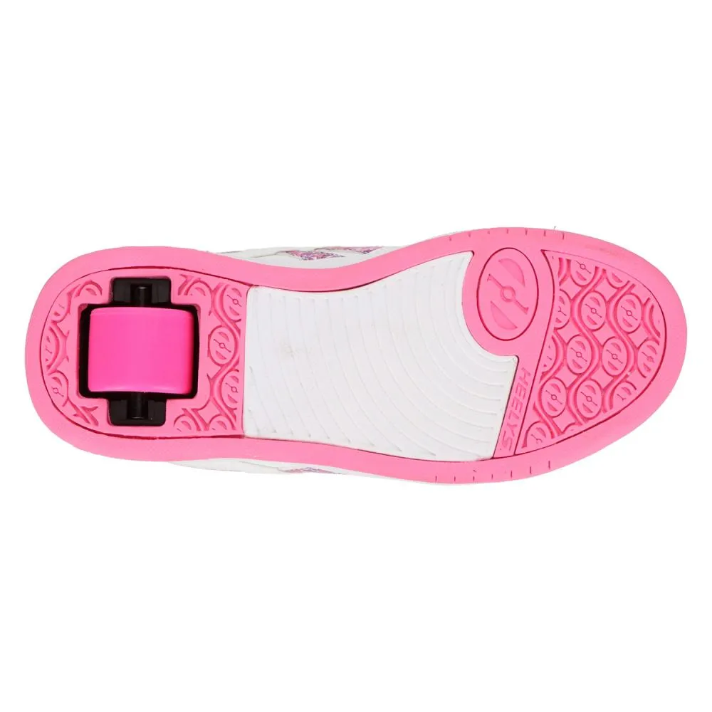 Heelys x Reebok BB 4500 Low White/Atomic Pink