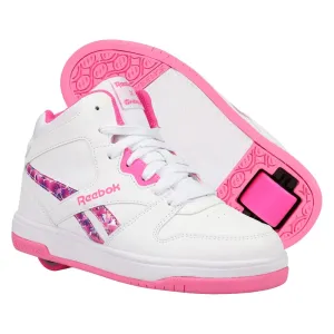 Heelys x Reebok BB 4500 Low White/Atomic Pink