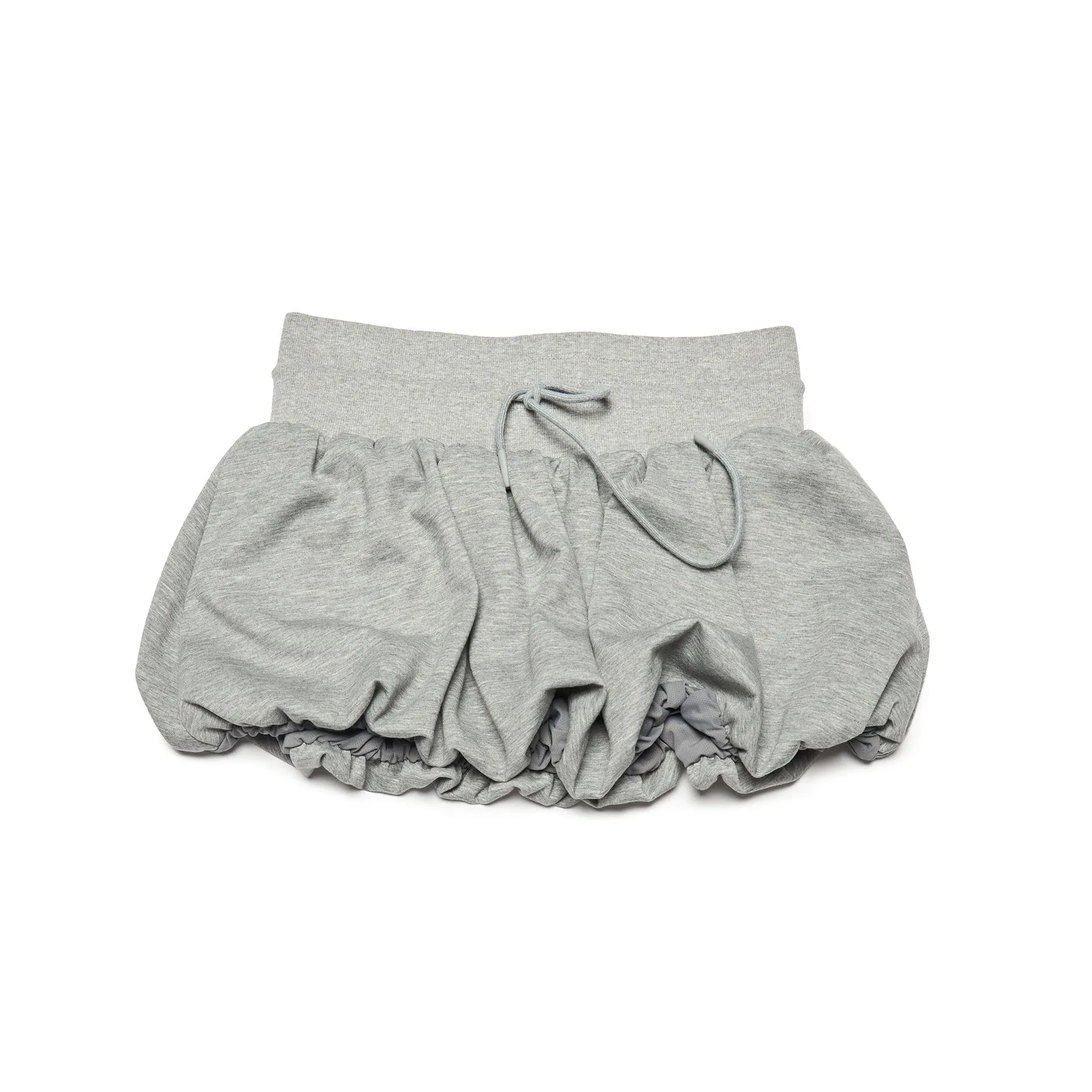 High Waist Bubble Mini Skirt