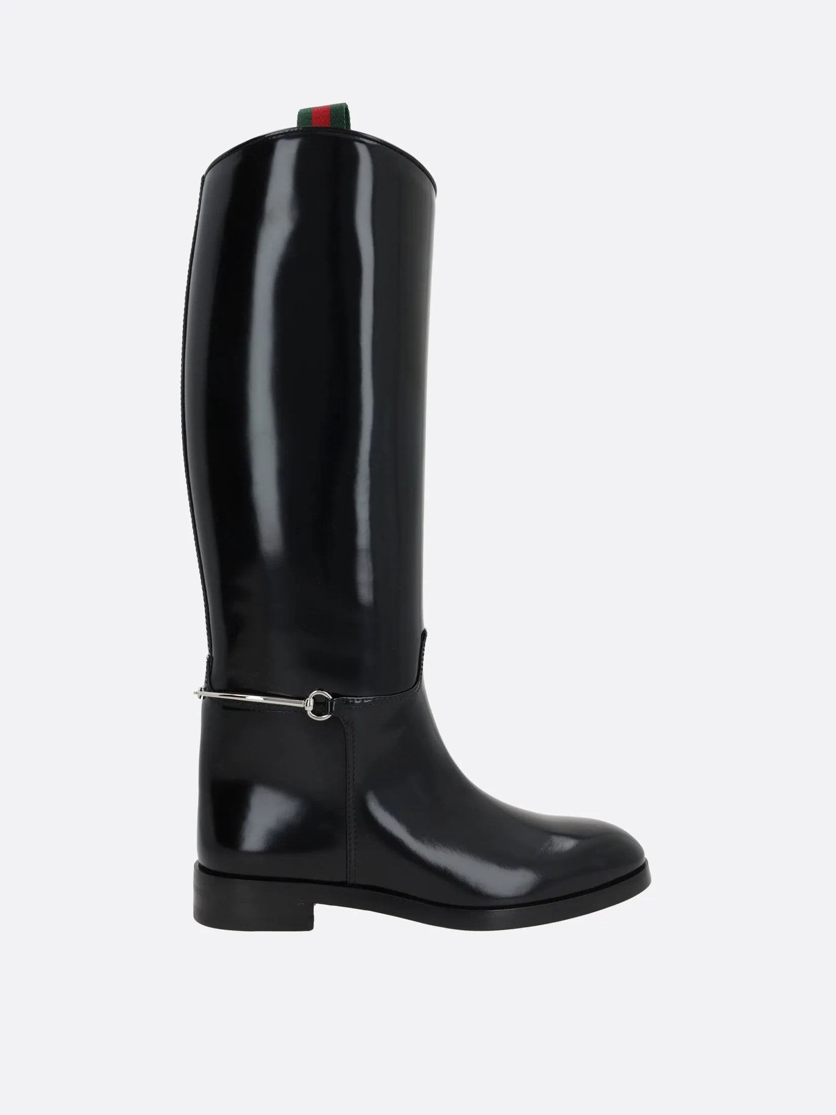 Horsebit Leather Ankle Boots