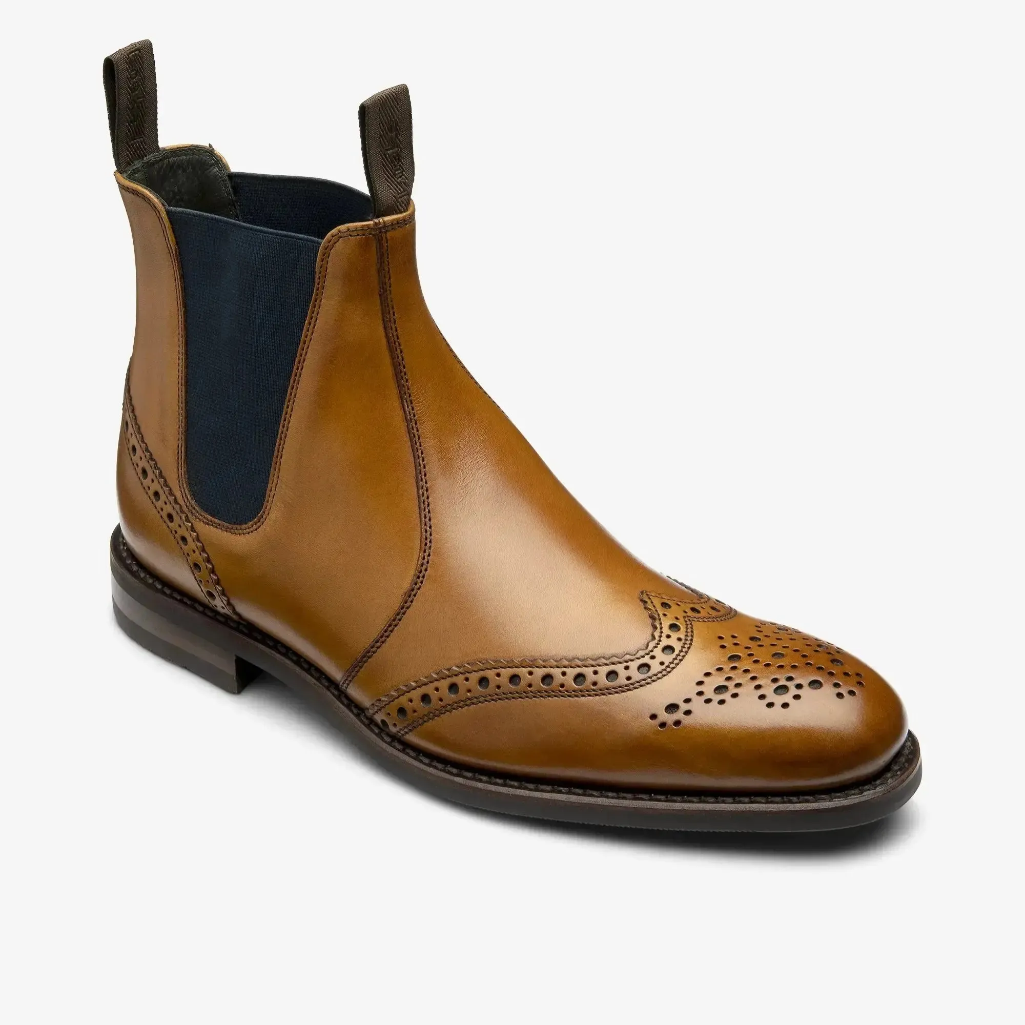 Hoskins Calf Leather Chelsea Boot - Tan