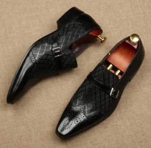 Italy Handmade formal men's Fashion shoes