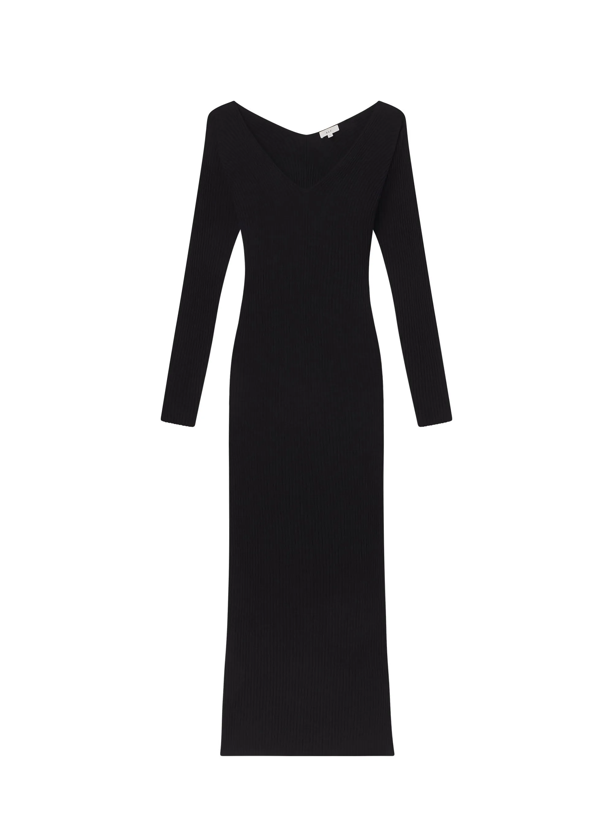 Keaton Ribbed Merino Maxi Dress