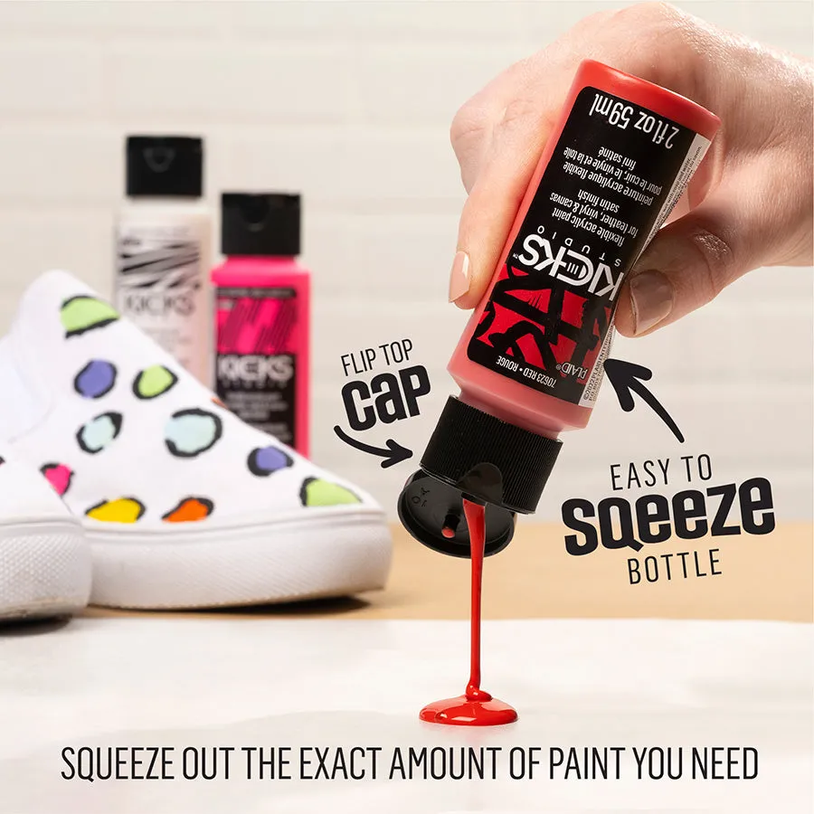 Kicks Studio Shoe Acrylic Paints