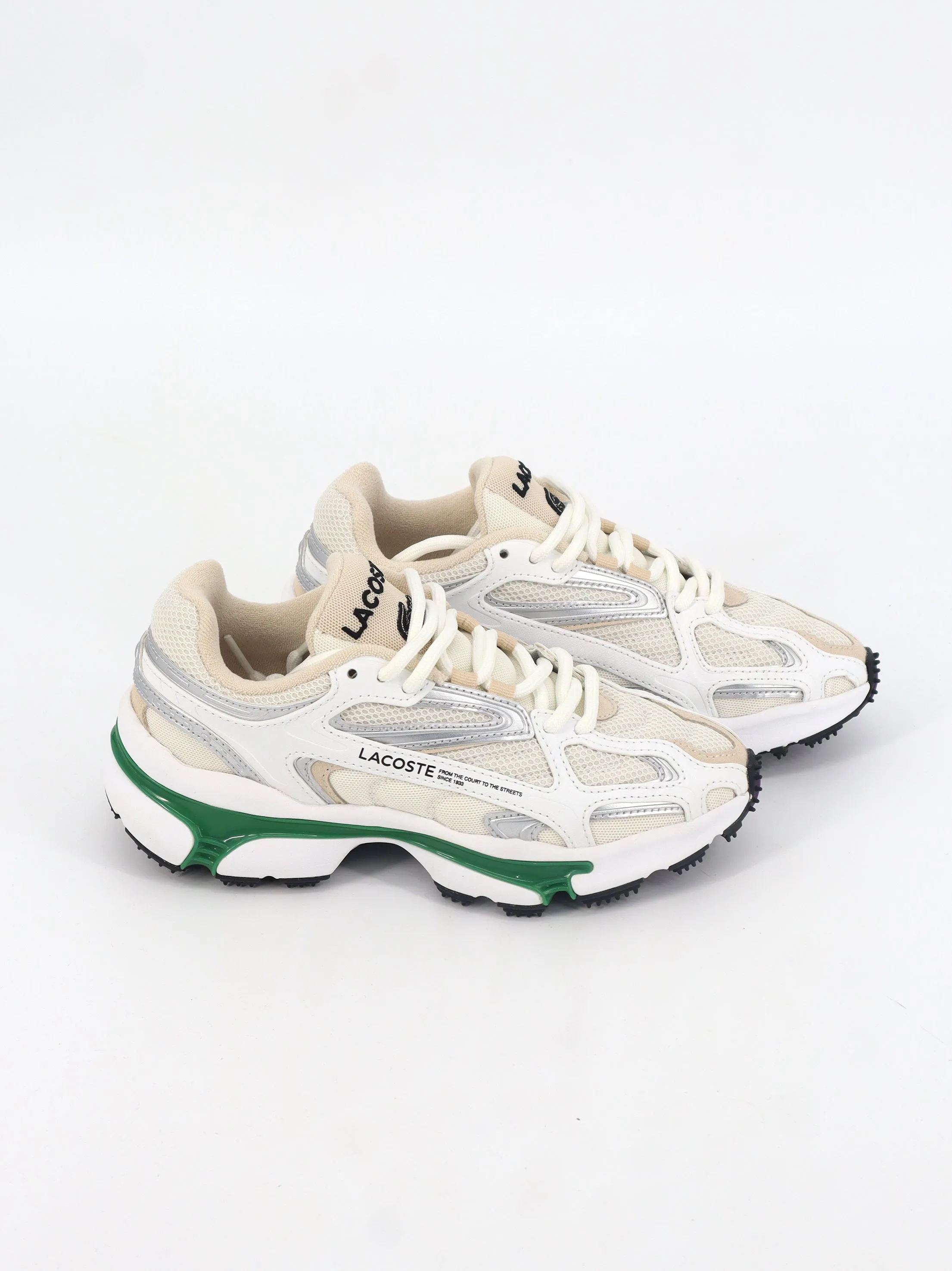 Kids Boy's Textured Trainers,Beige/White