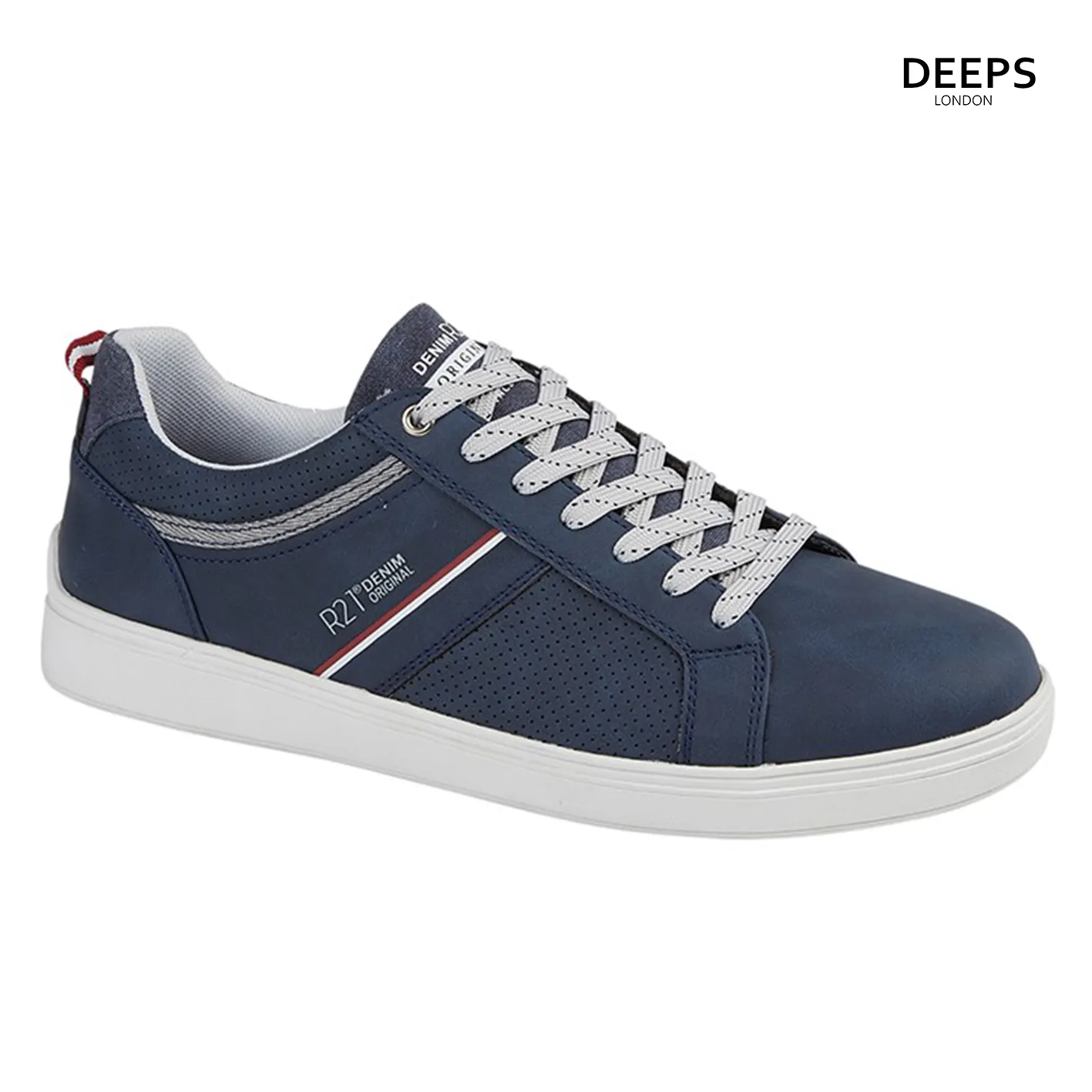 LIAM ORIGINAL DENIM COLLECTION MEN'S RETRO STYLE TRAINERS