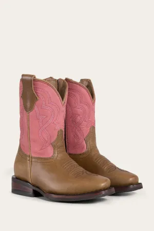 Longreach Kids Boots - Pink