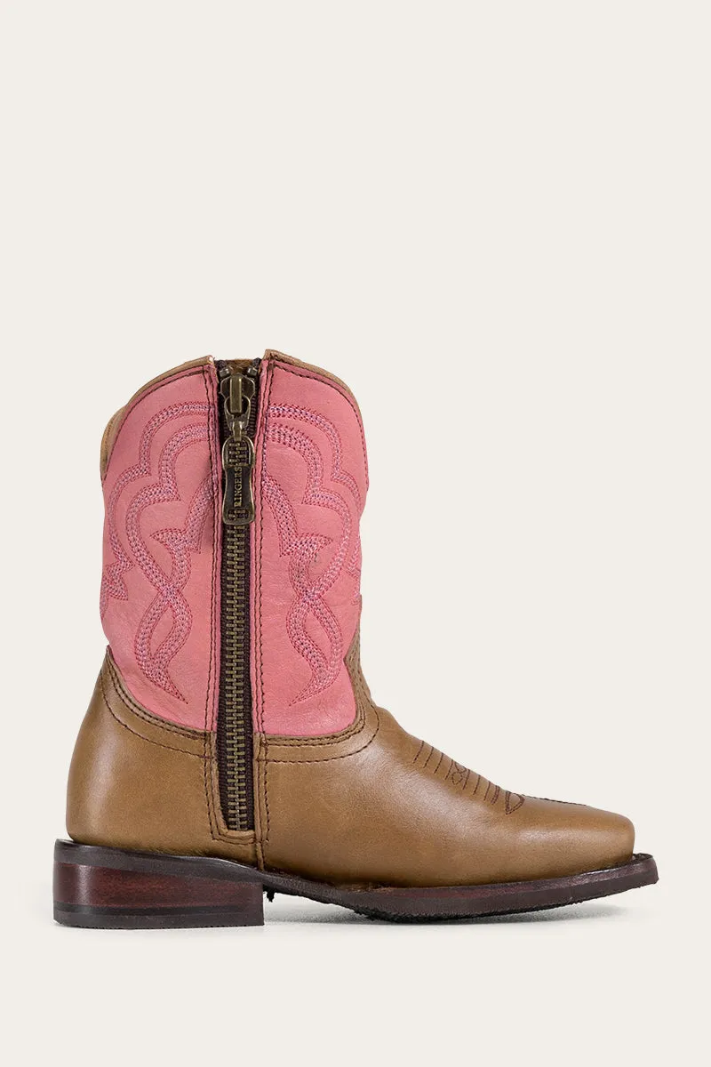 Longreach Kids Boots - Pink