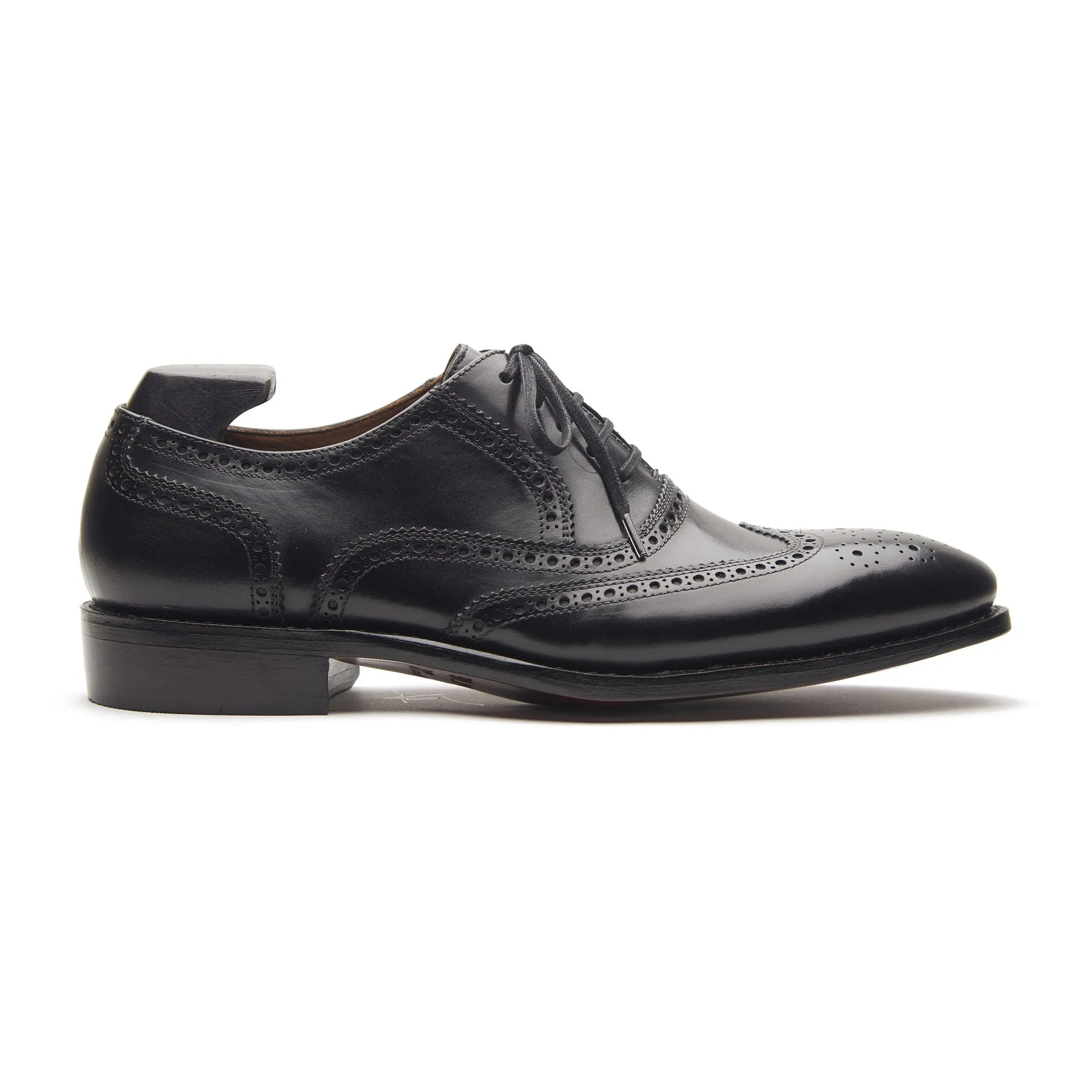 Marcell, Full Brogue Oxford - Black Box Calf | Classics