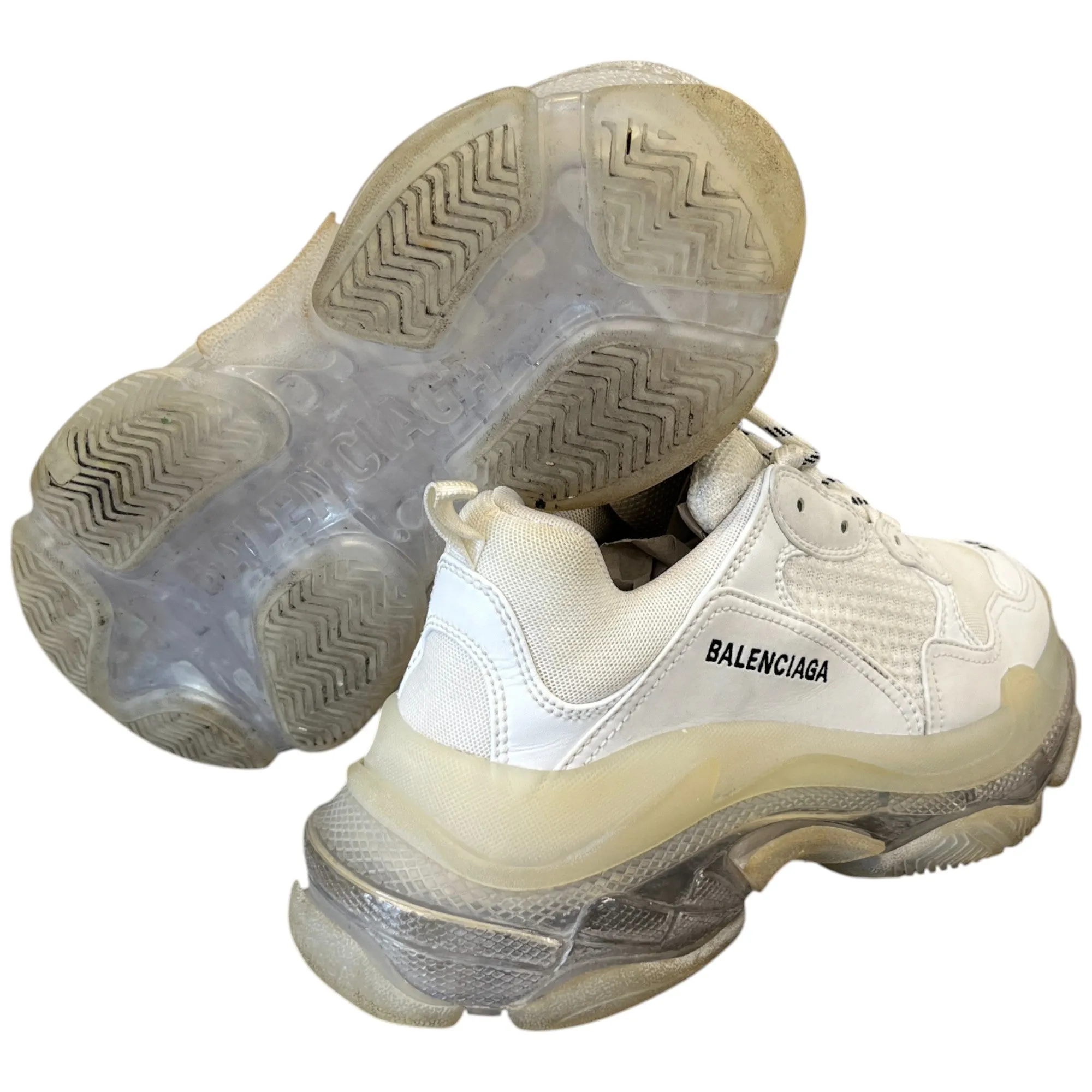 Men's Tripe S Low Trainers White Size EU 40 / UK 6