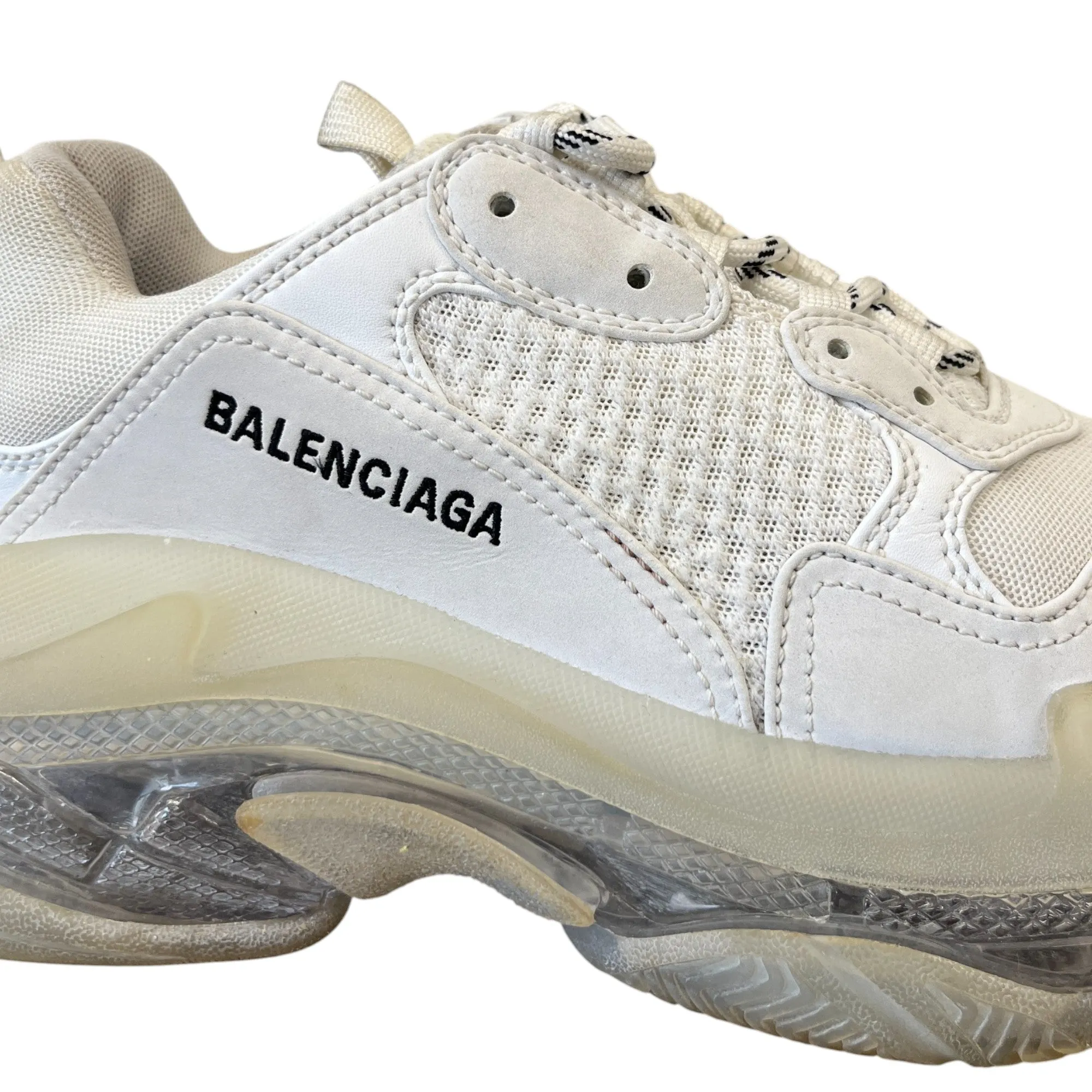 Men's Tripe S Low Trainers White Size EU 40 / UK 6