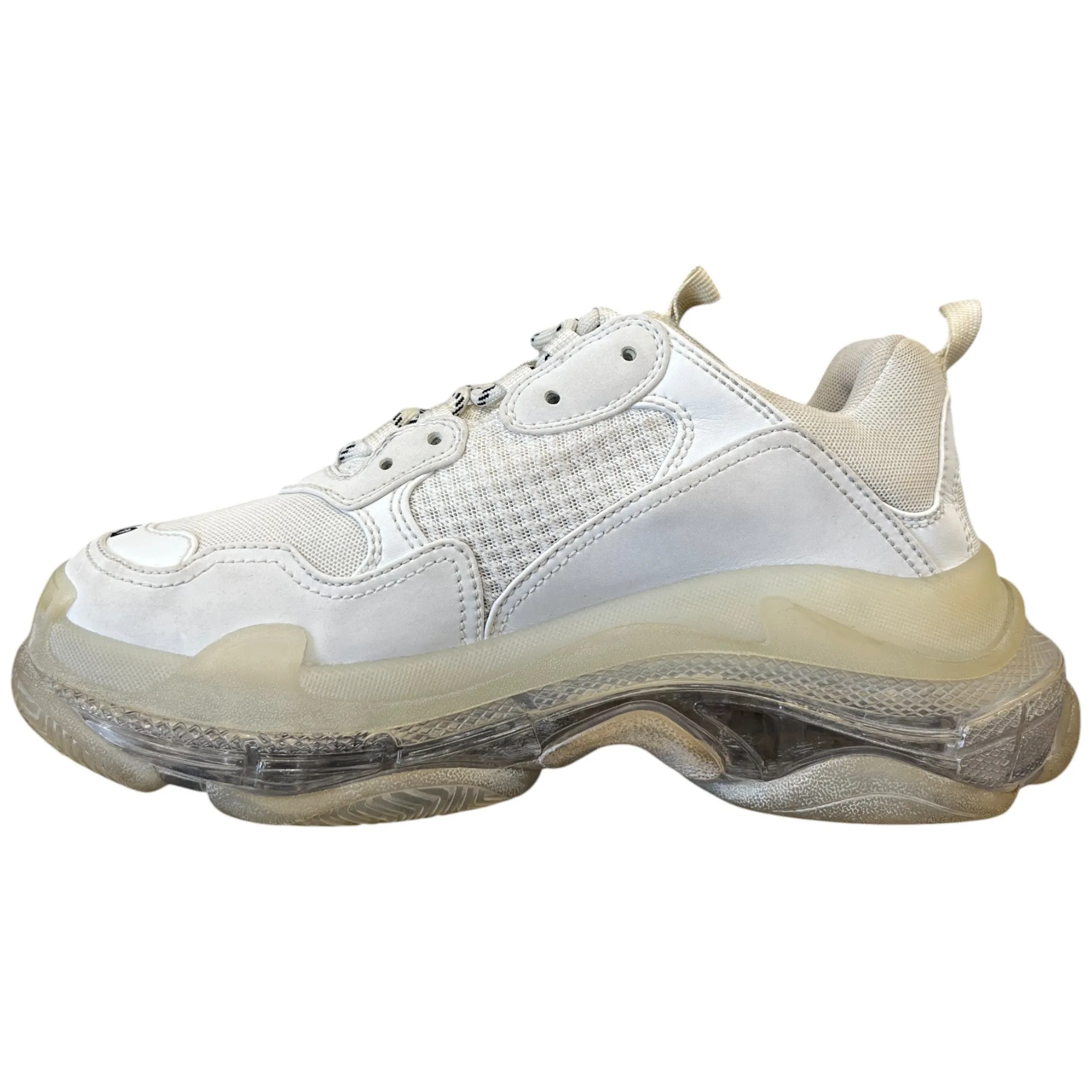 Men's Tripe S Low Trainers White Size EU 40 / UK 6