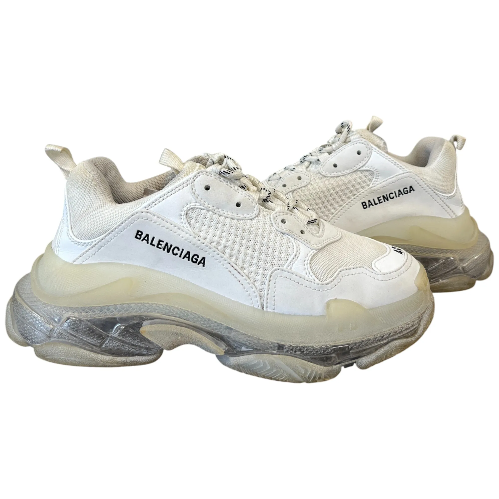 Men's Tripe S Low Trainers White Size EU 40 / UK 6