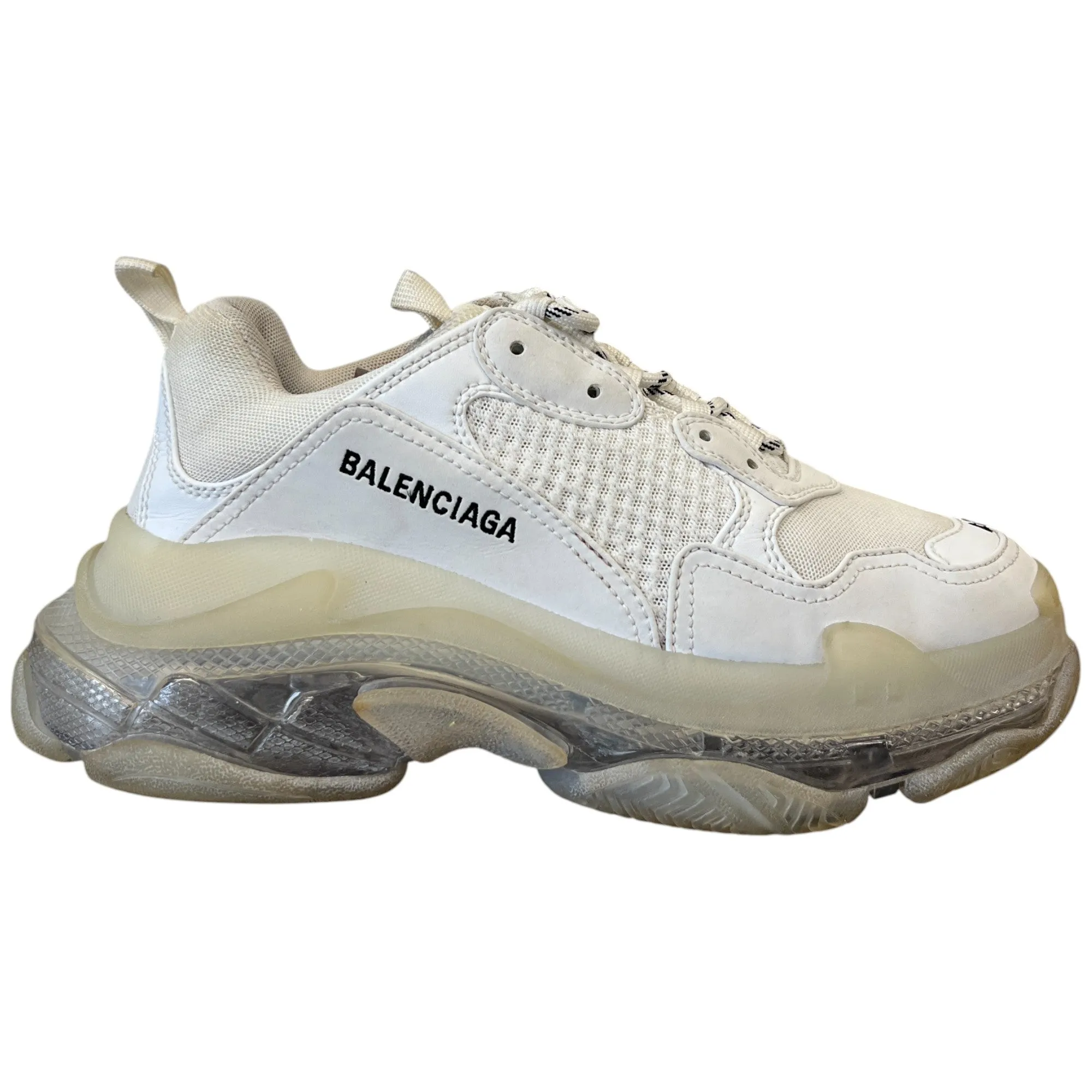 Men's Tripe S Low Trainers White Size EU 40 / UK 6