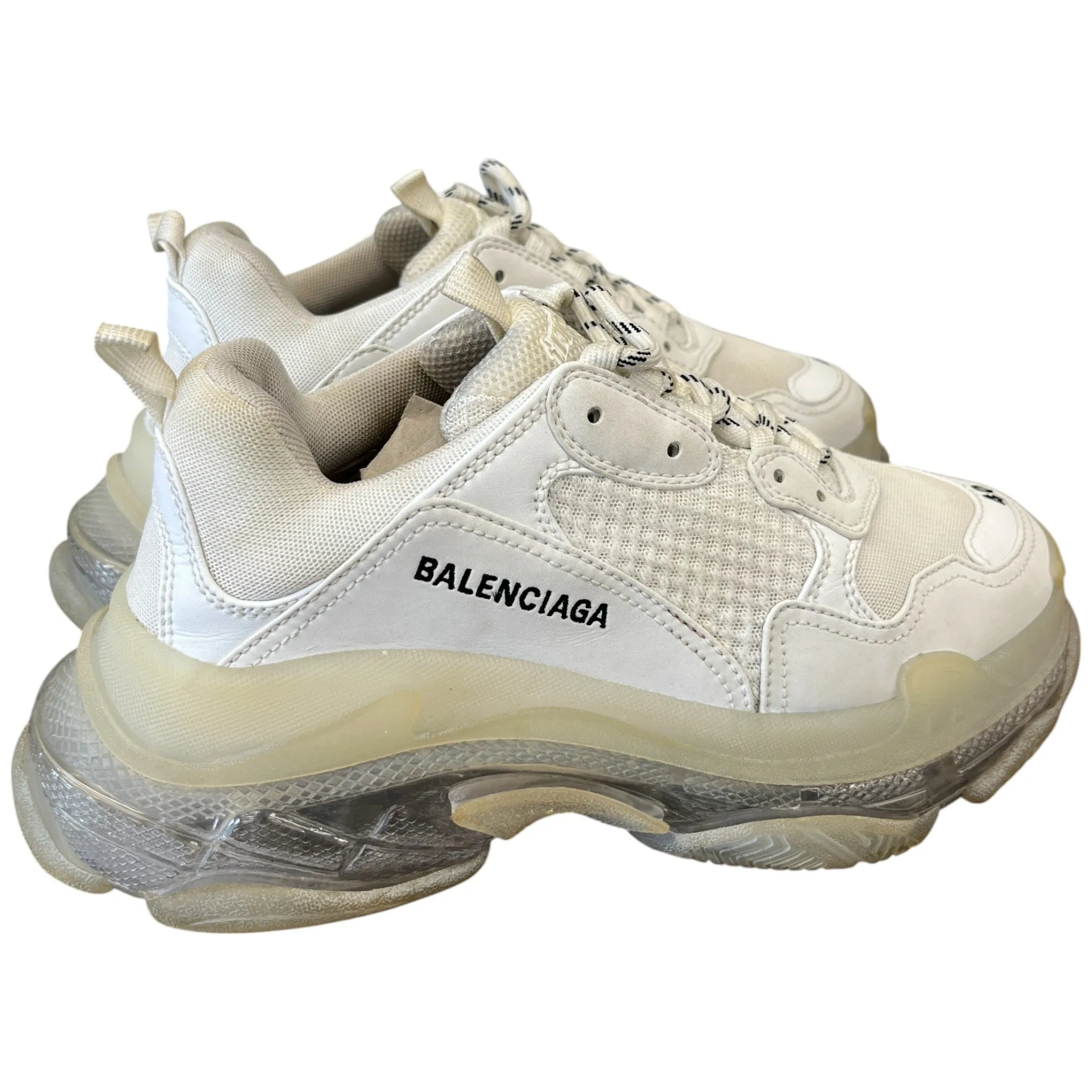 Men's Tripe S Low Trainers White Size EU 40 / UK 6