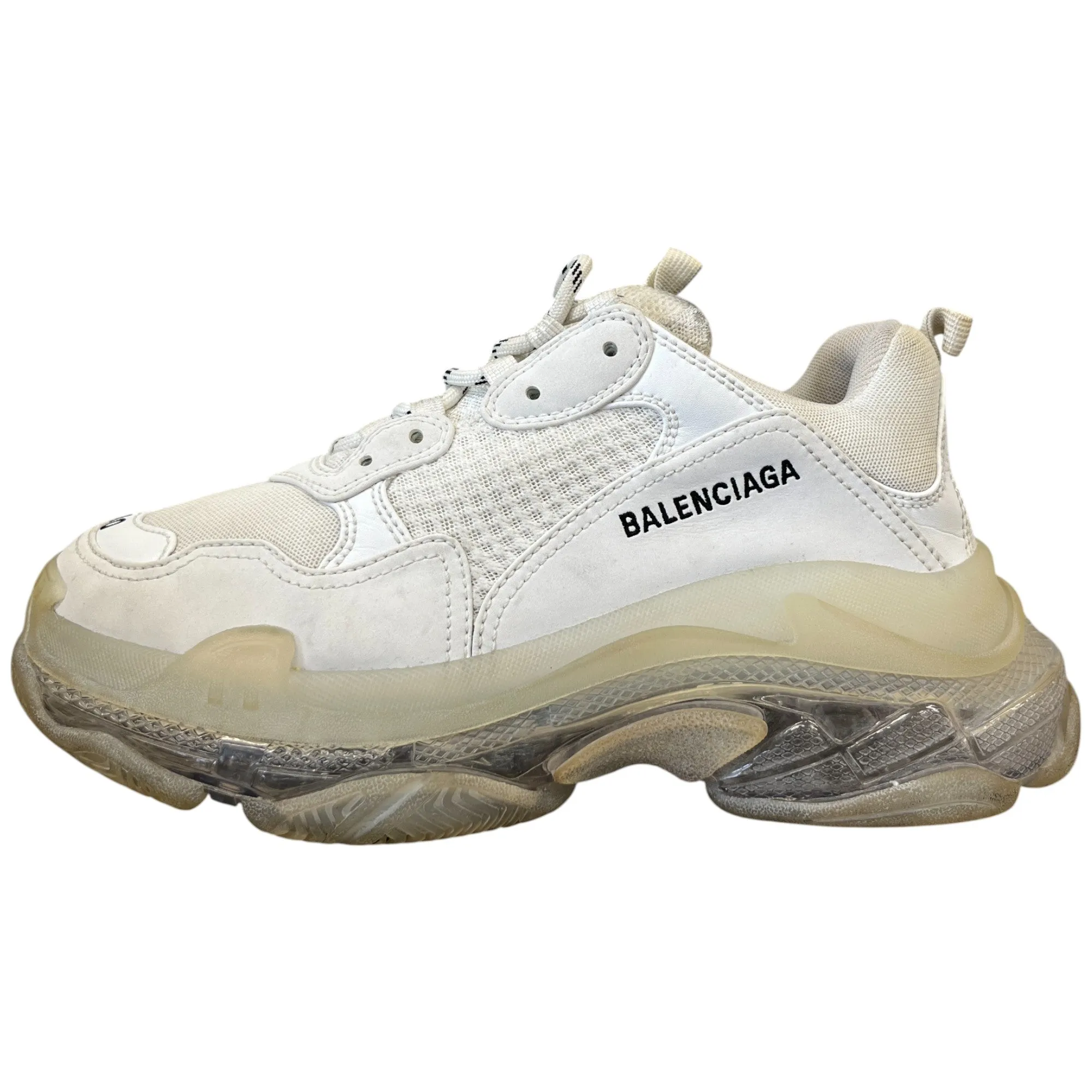 Men's Tripe S Low Trainers White Size EU 40 / UK 6