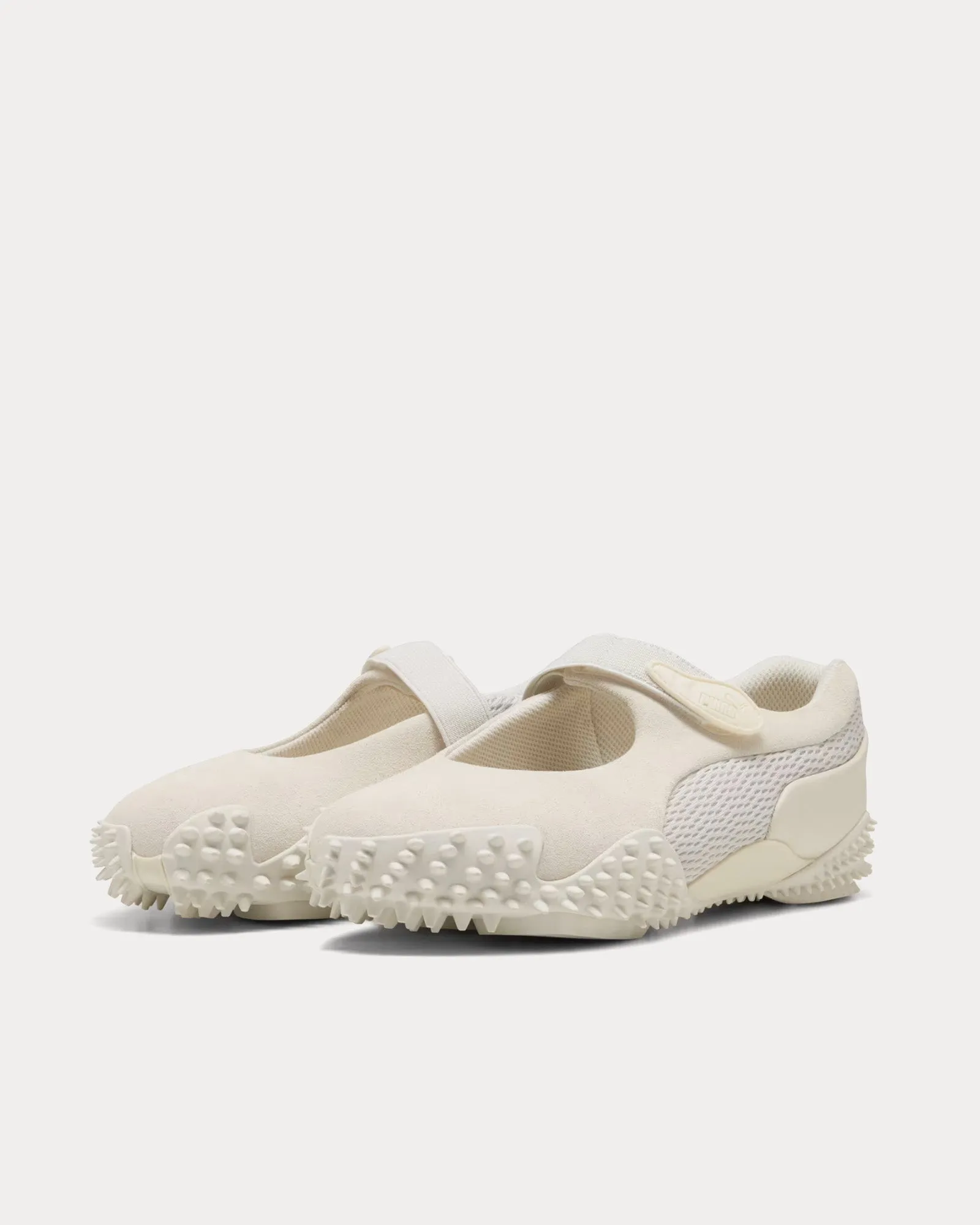 Mostro Fey Premium Warm White / Vapor Grey Slip On Sneakers