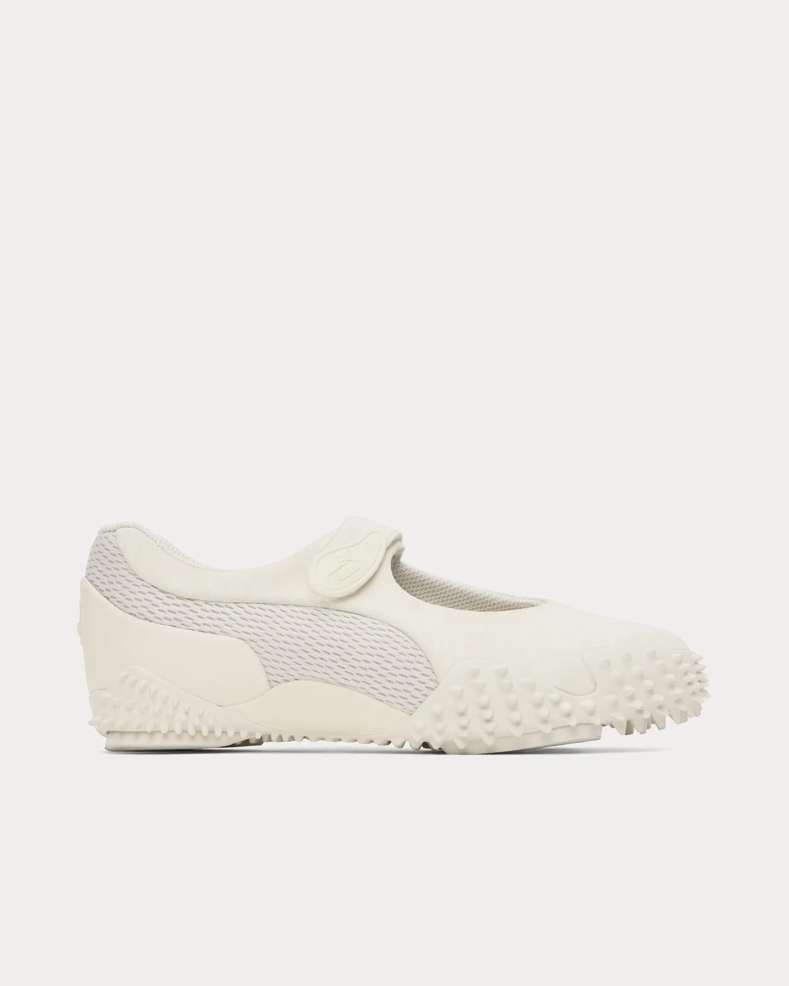 Mostro Fey Premium Warm White / Vapor Grey Slip On Sneakers