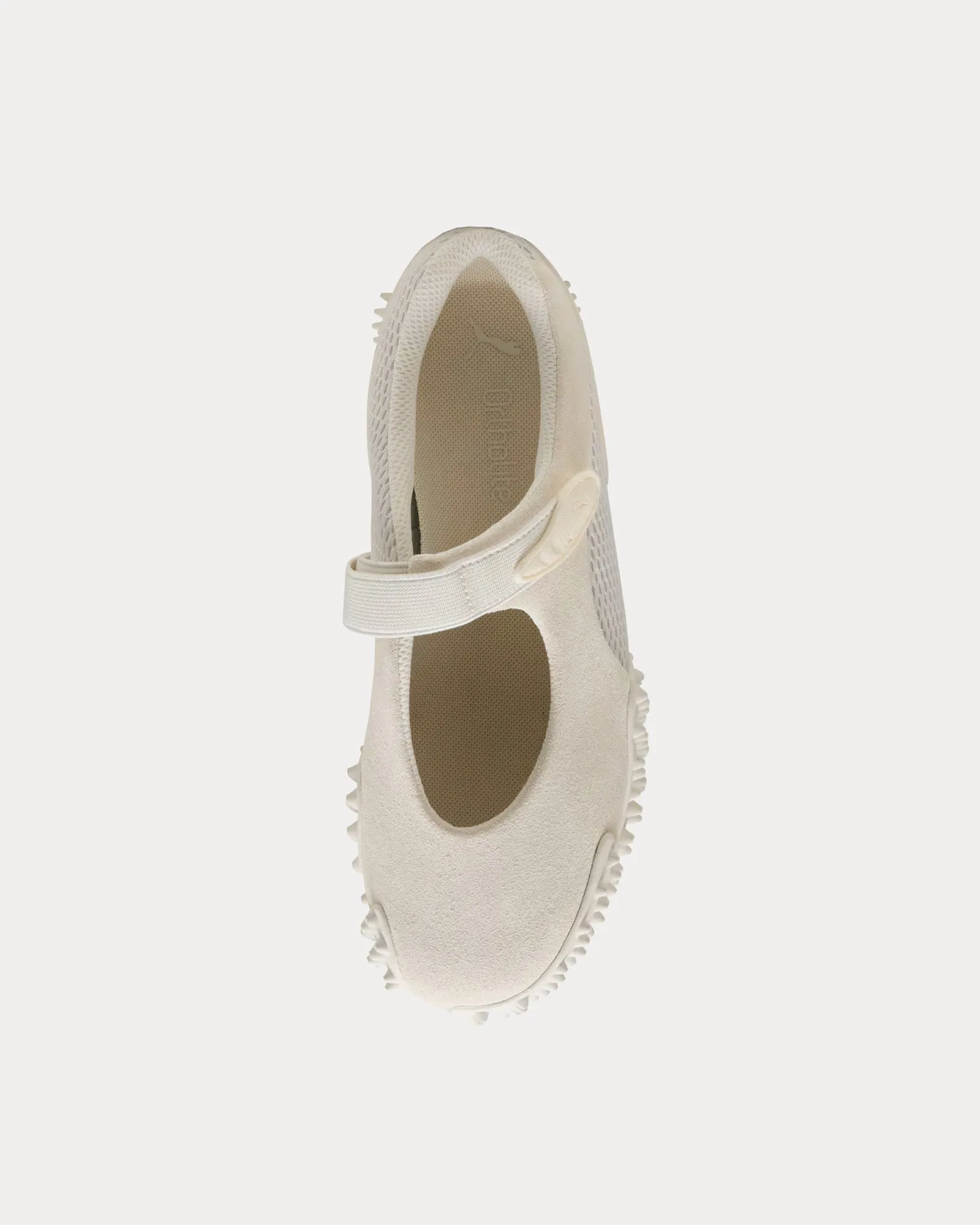 Mostro Fey Premium Warm White / Vapor Grey Slip On Sneakers