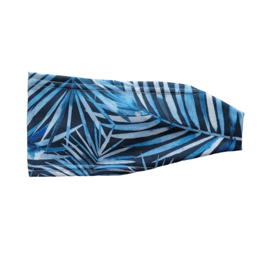 Navy Palms Headband | Bay Bands