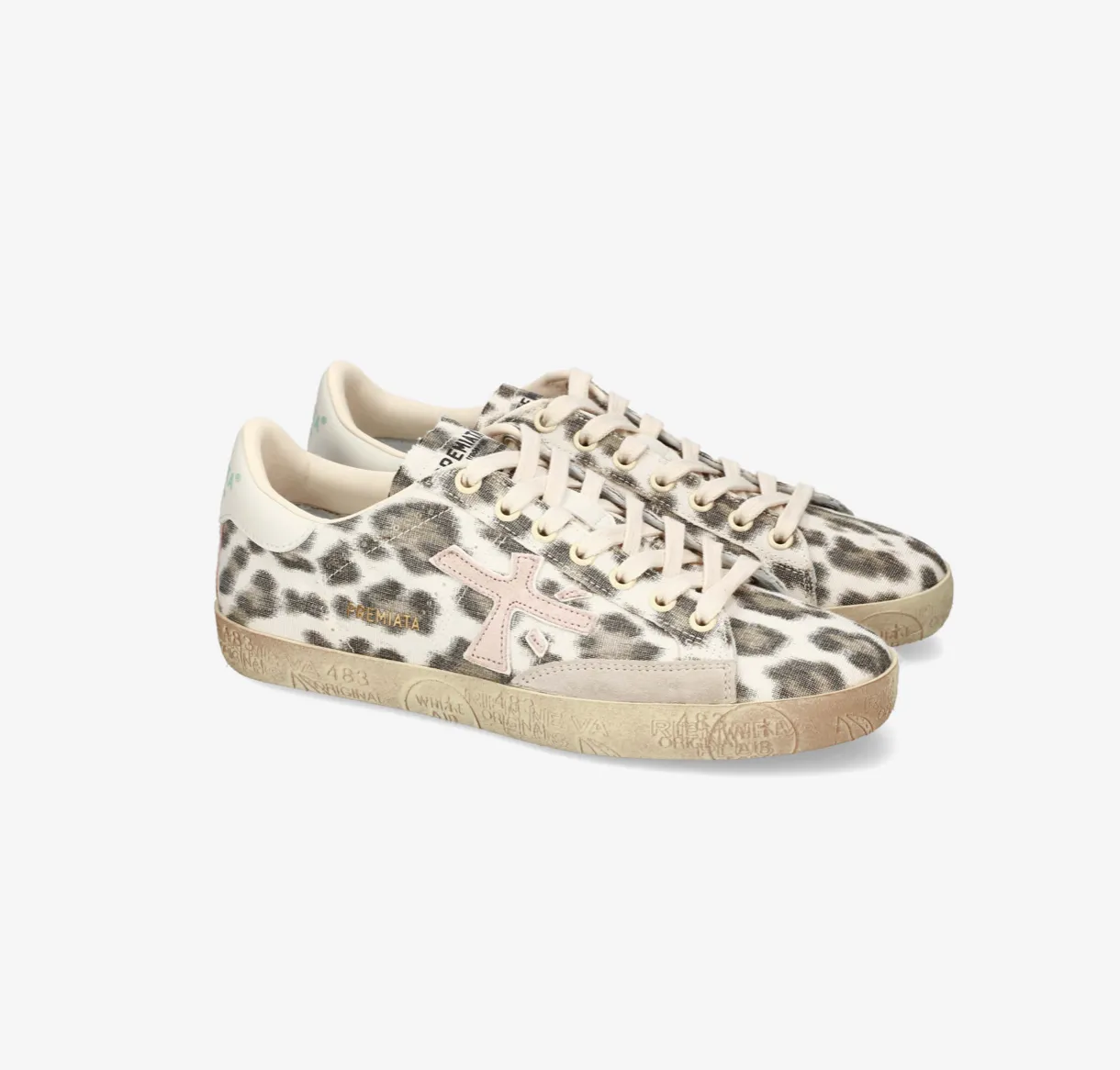 'Premiata' Steven D Cheetah Sneaker