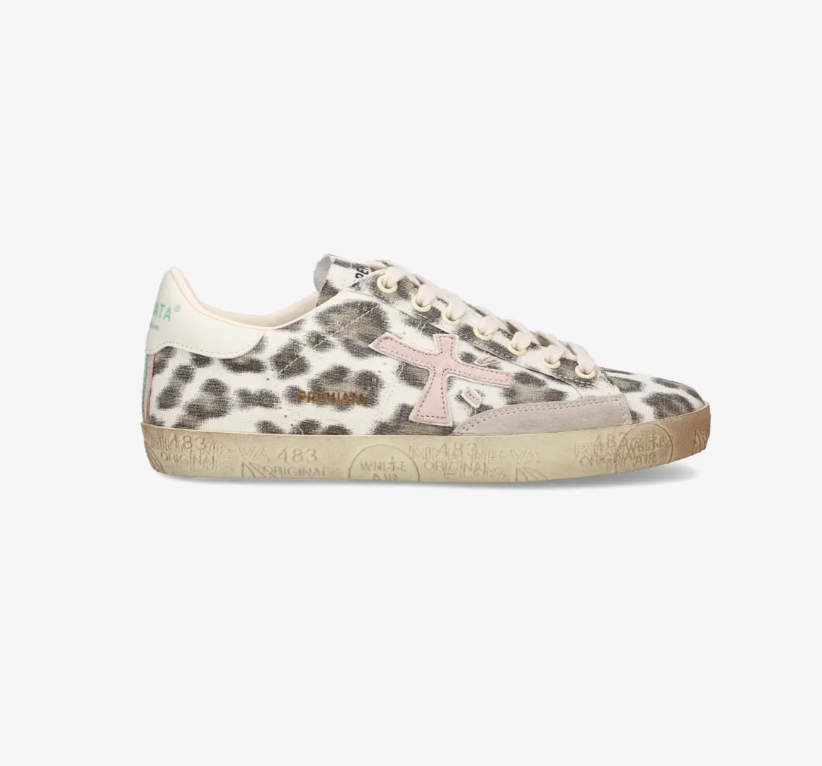 'Premiata' Steven D Cheetah Sneaker