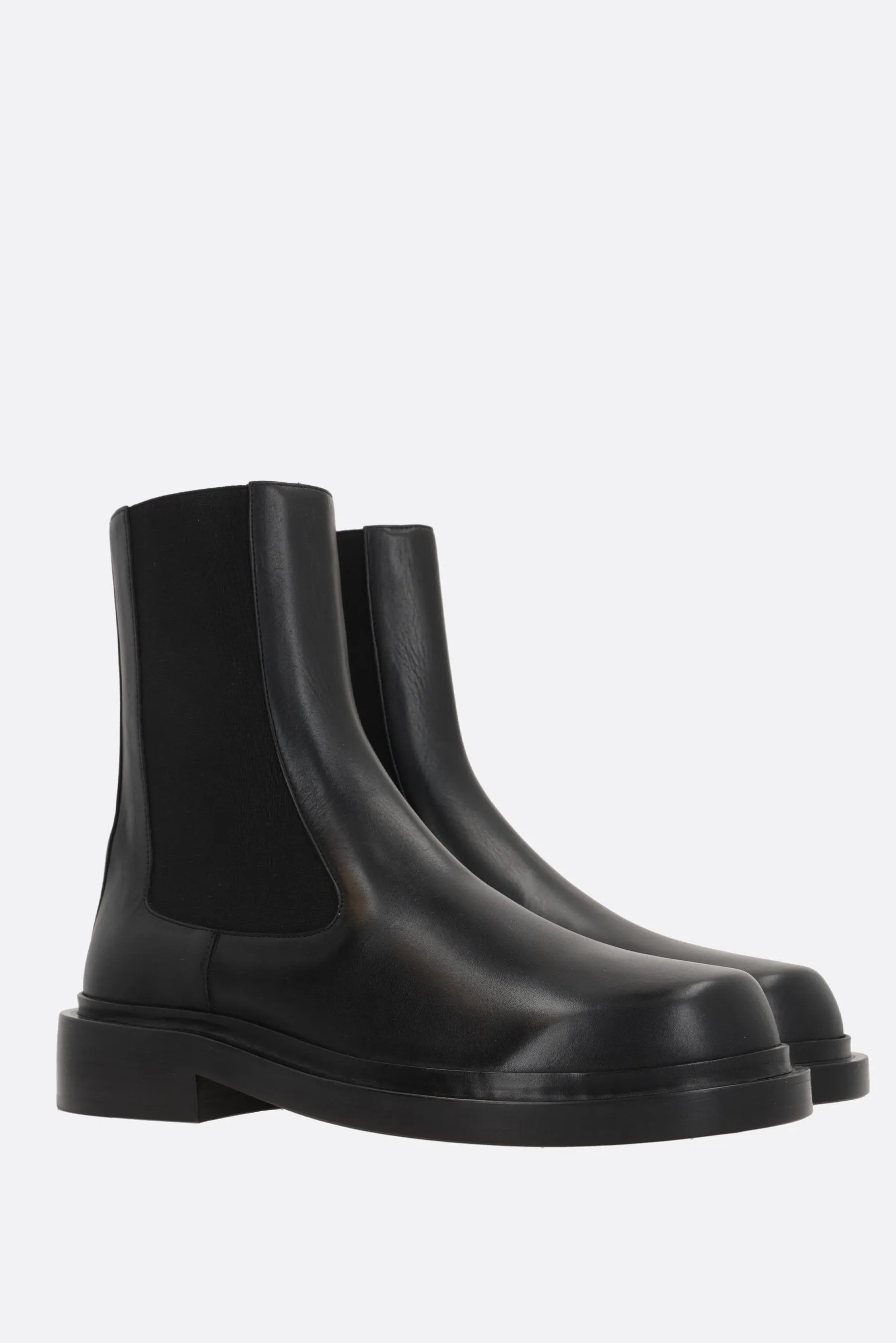 Semi-Shiny Chelsea Boots