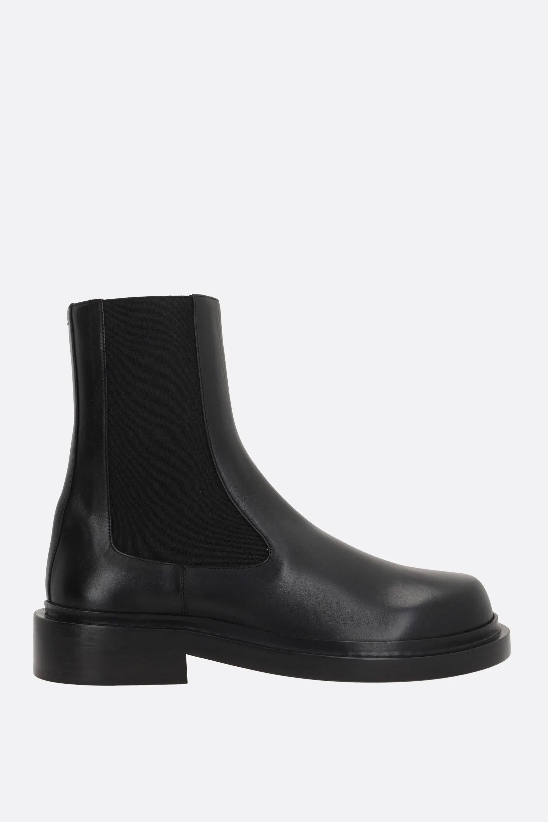 Semi-Shiny Chelsea Boots