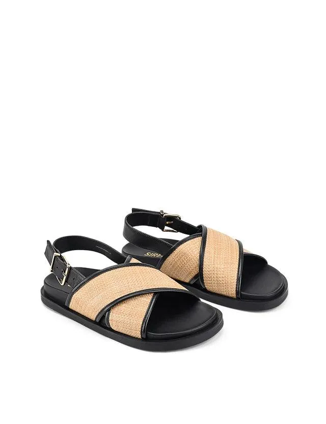 SIREN LAGUNA FOOTBED SANDALS