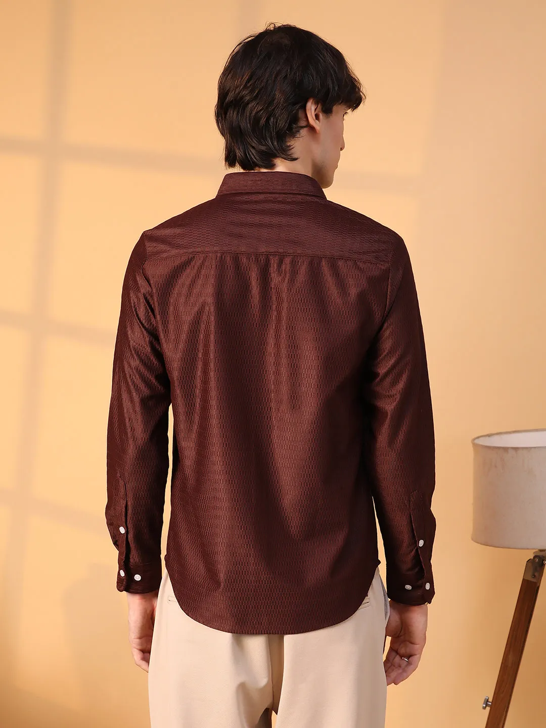 Solid Honeycomb Shirt
