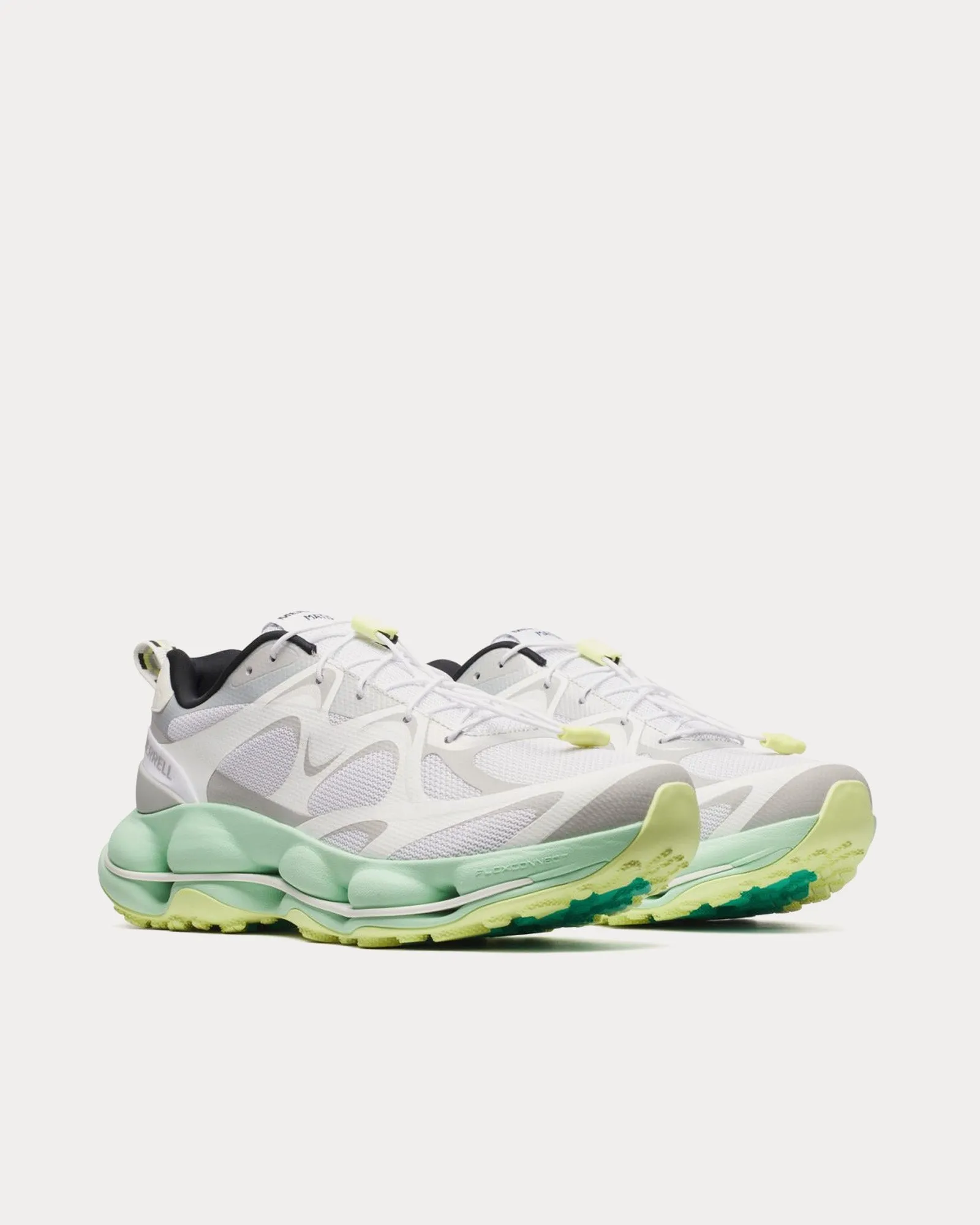 SpeedARC Matis White / Turquoise Low Top Sneakers