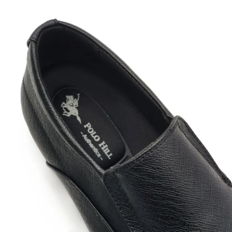 Square Toe Formal Laceless Oxfords Shoes